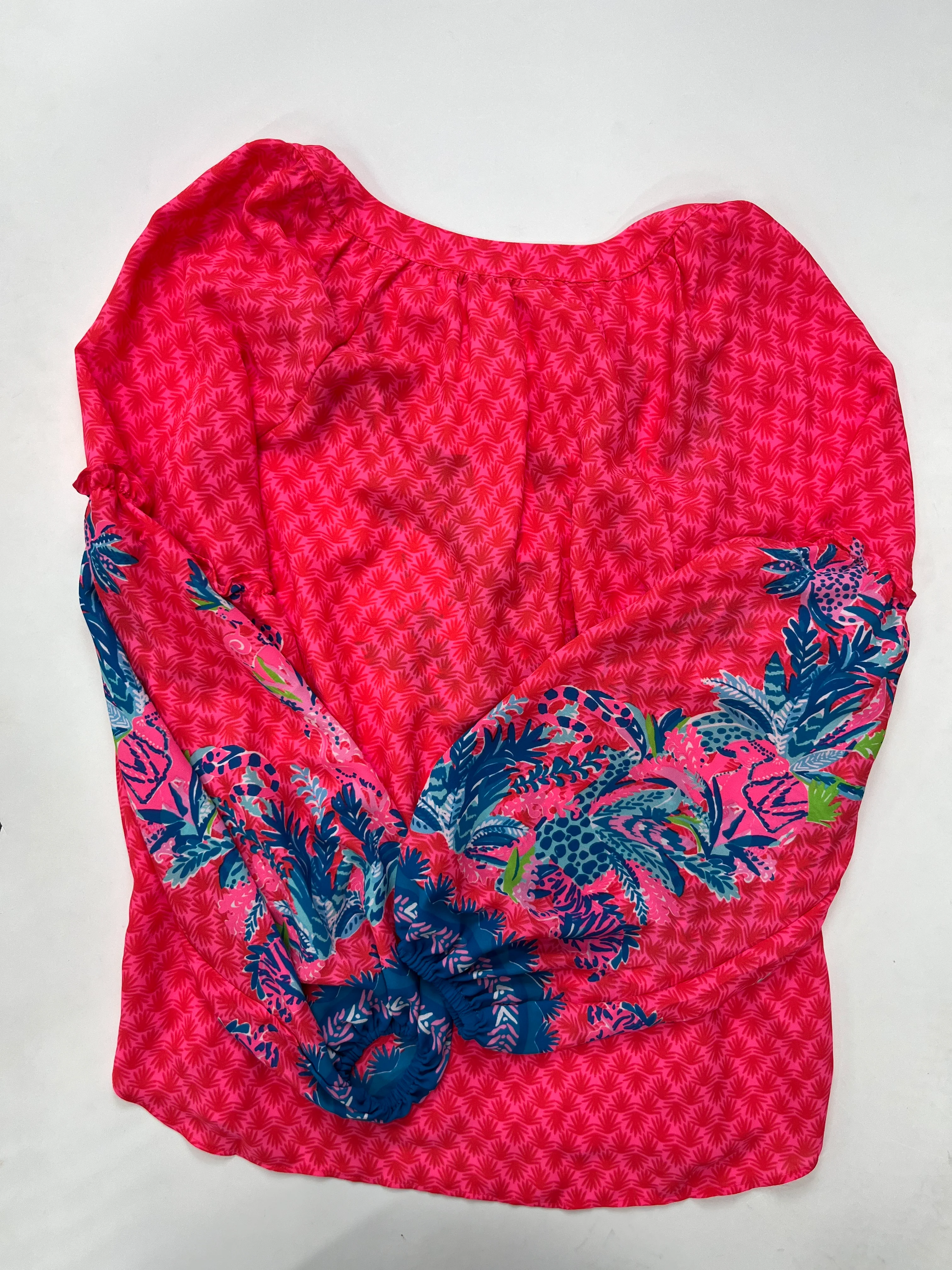 Multi-colored Blouse Long Sleeve Lilly Pulitzer NWT, Size Xs - Image 2
