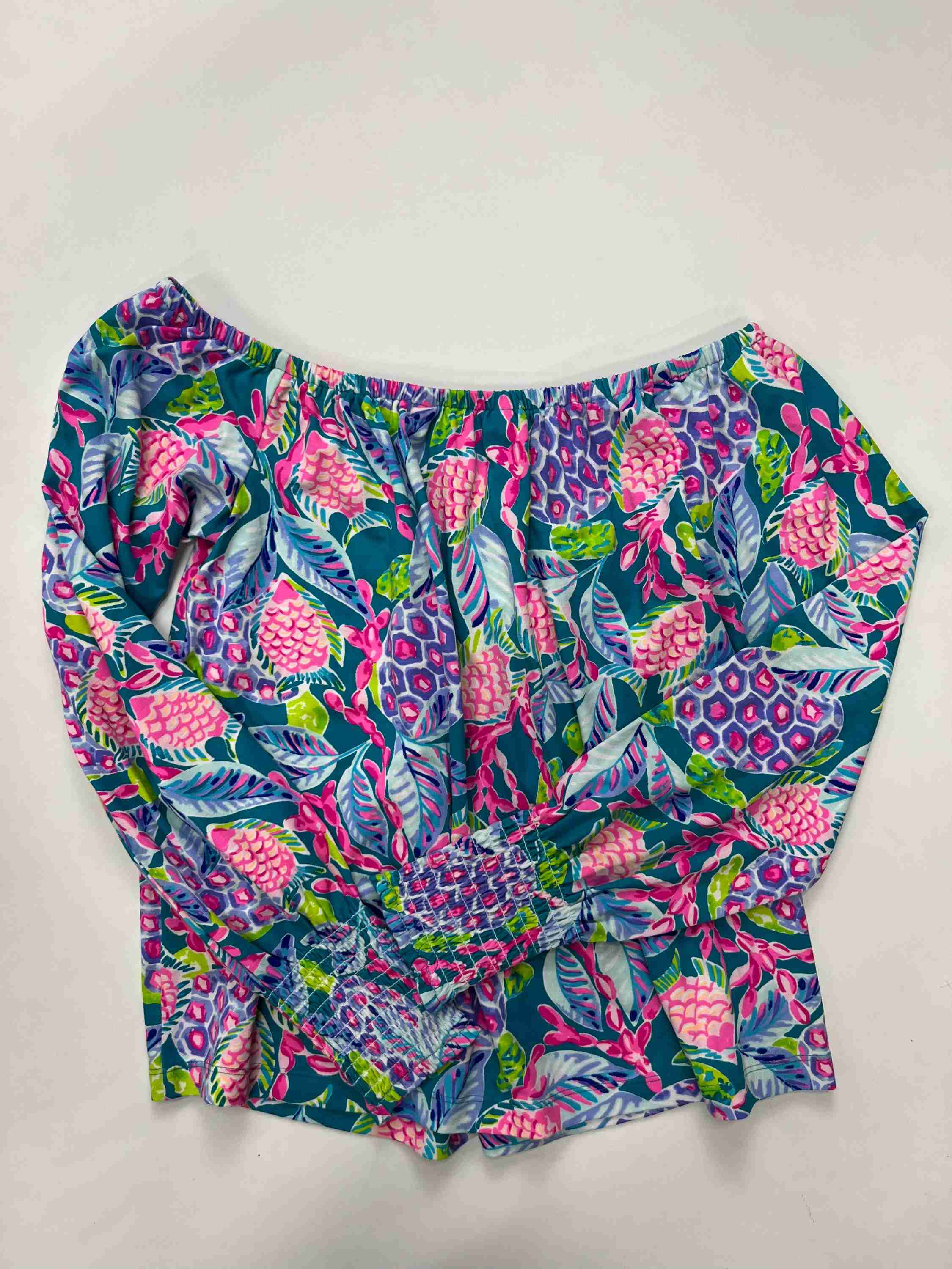 Multi-colored Top Long Sleeve Lilly Pulitzer NWT, Size Xs - Image 2
