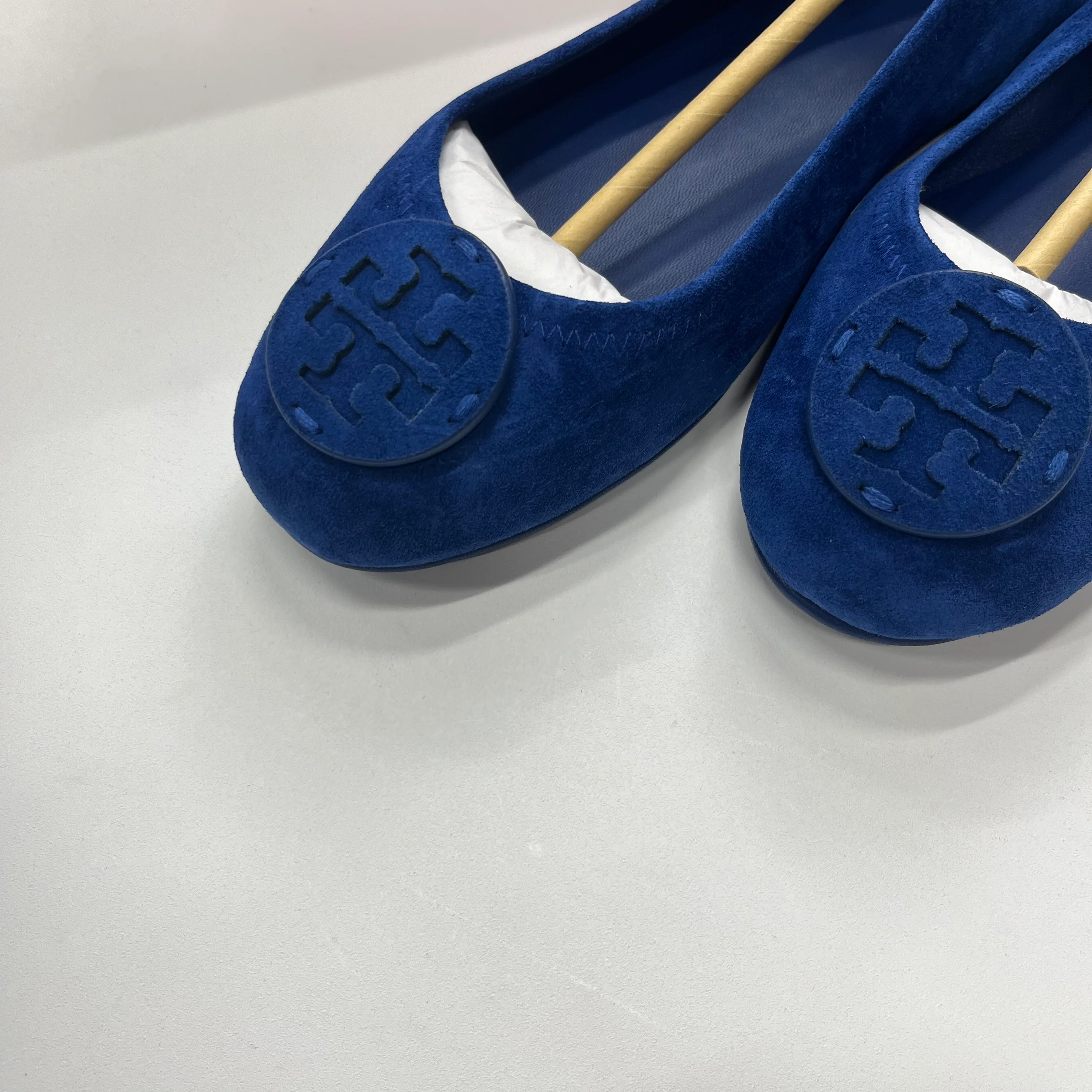 Navy Shoes Flats Mule & Slide Tory Burch, Size 9.5 - Image 2