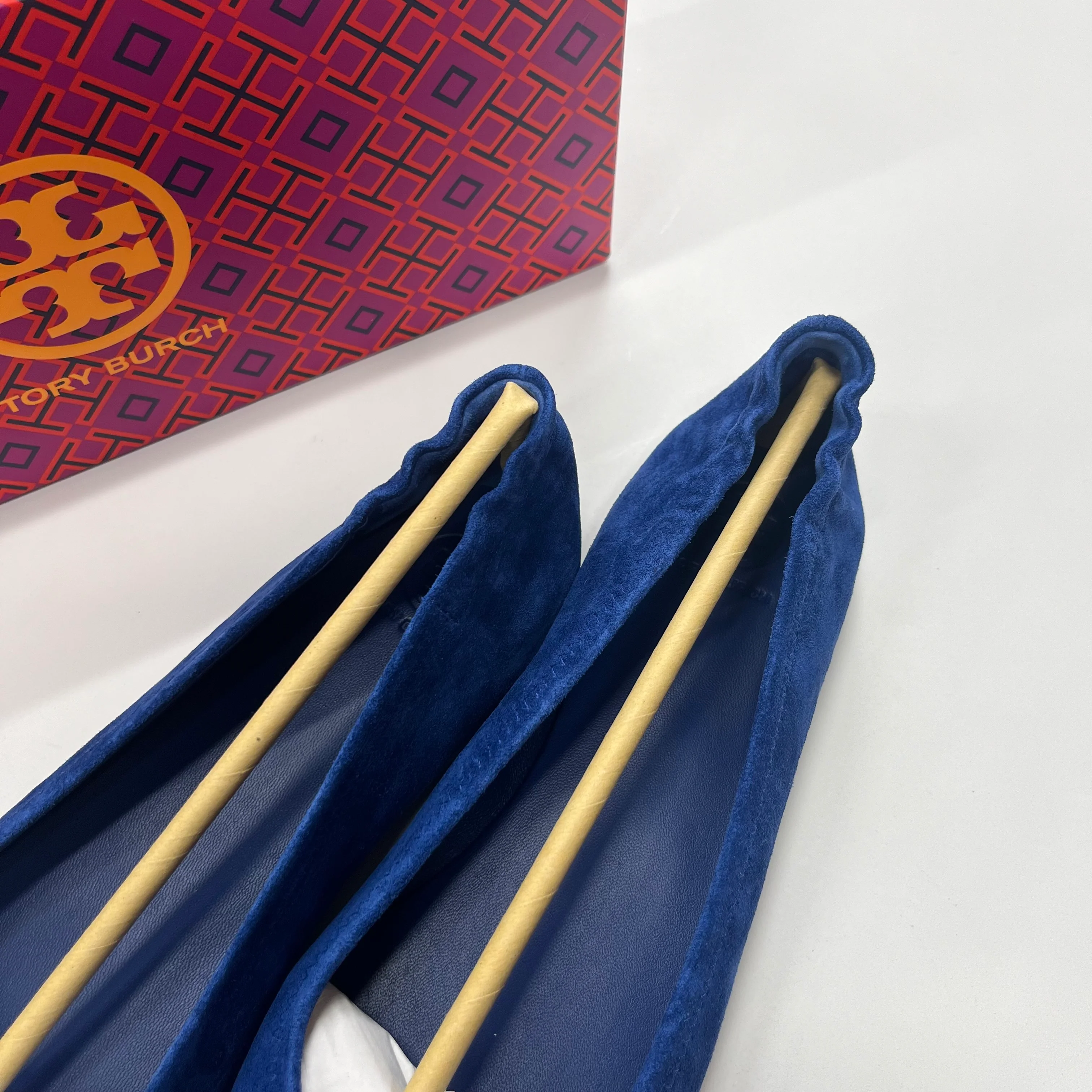 Navy Shoes Flats Mule & Slide Tory Burch, Size 9.5 - Image 3