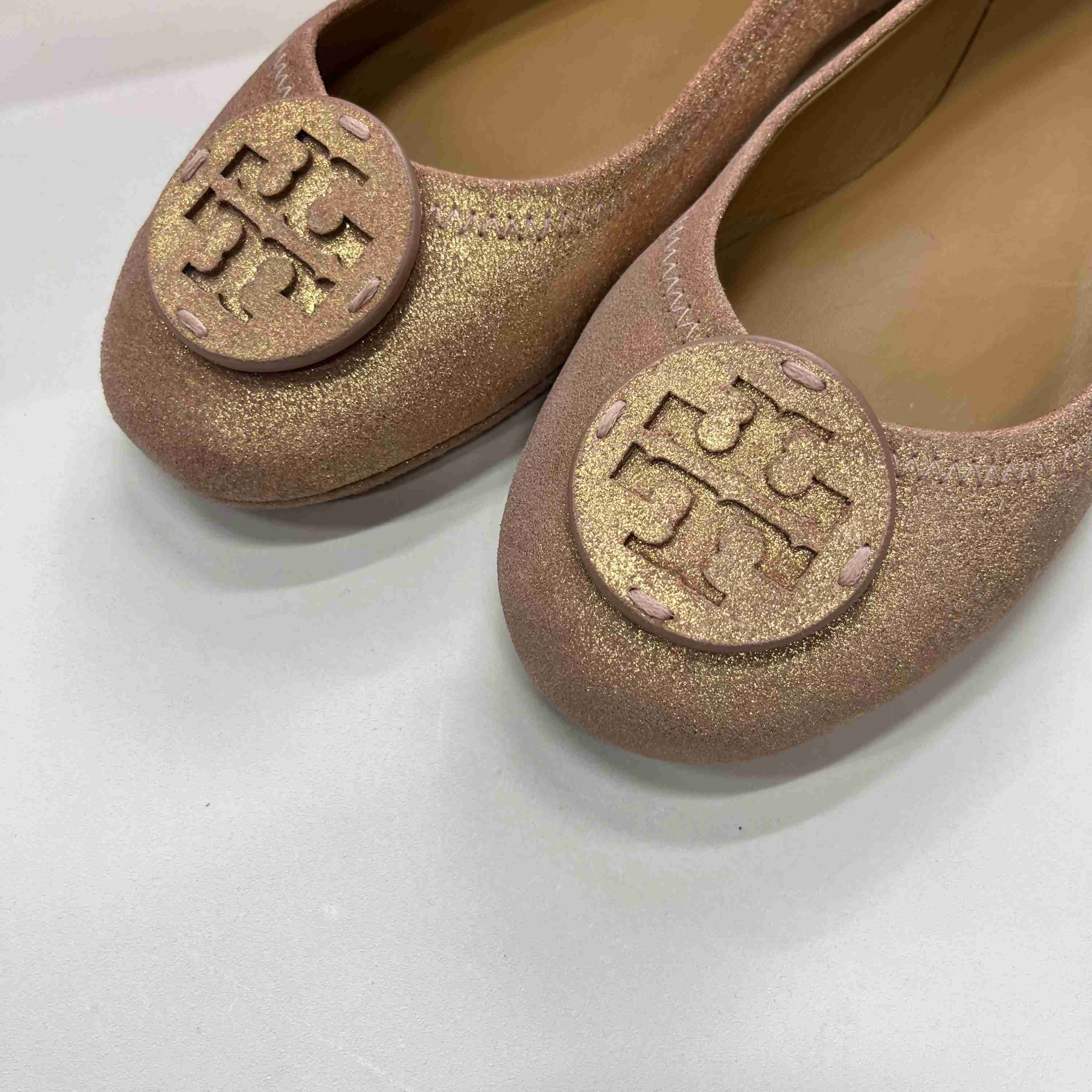 Multi-colored Sandals Flats Tory Burch, Size 9.5 - Image 2