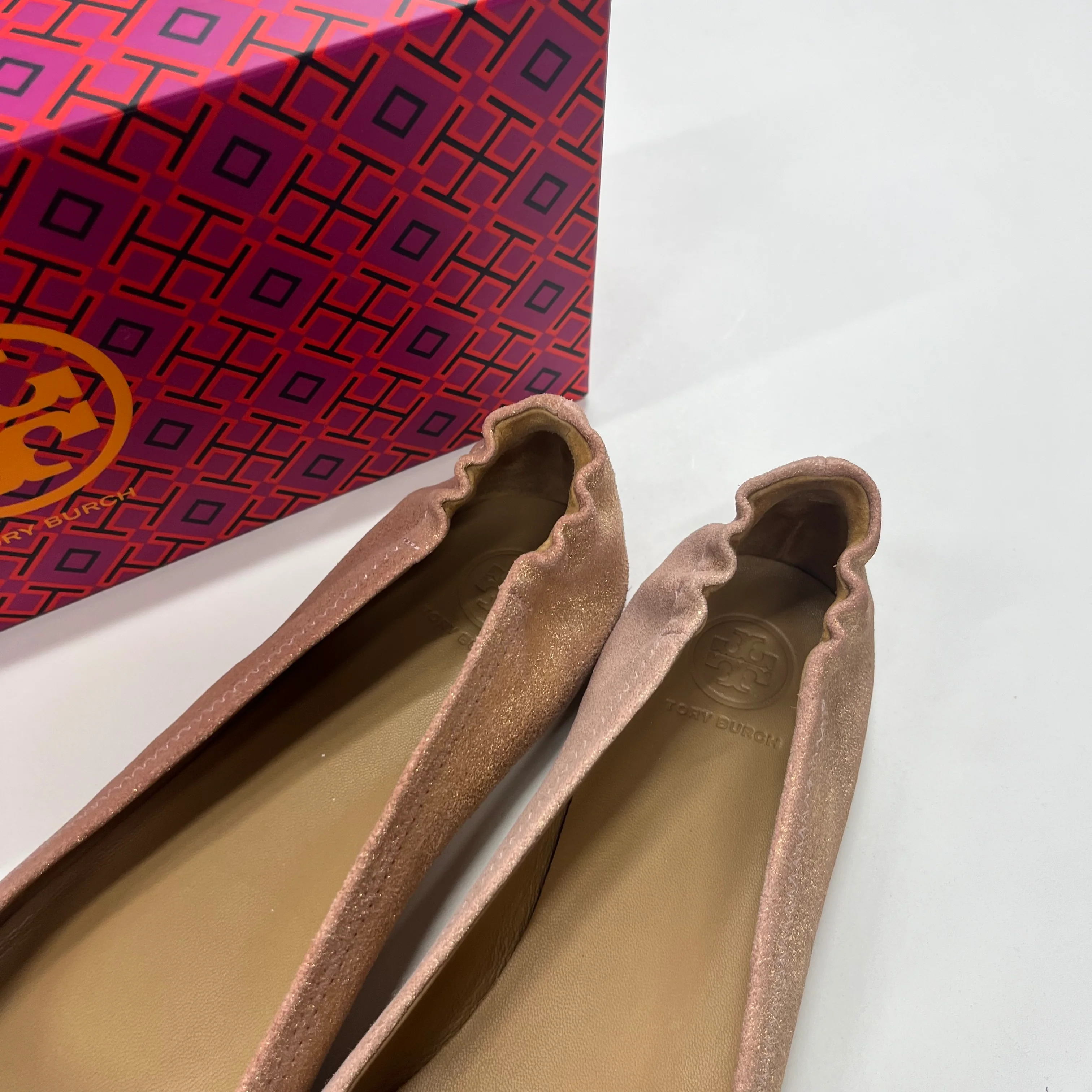 Multi-colored Sandals Flats Tory Burch, Size 9.5 - Image 3