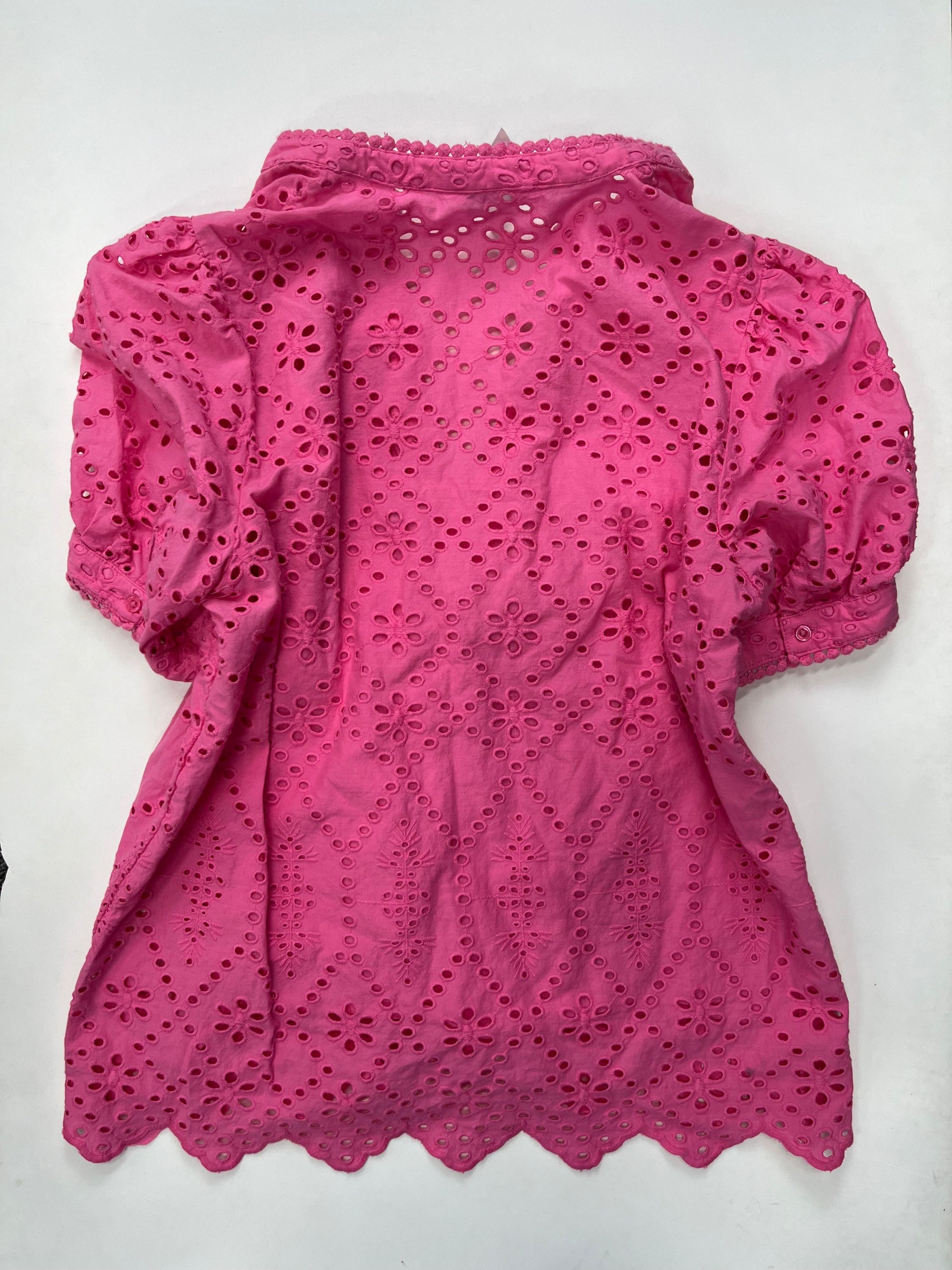 Pink Top Short Sleeve Crown And Ivy, Size M - Image 2