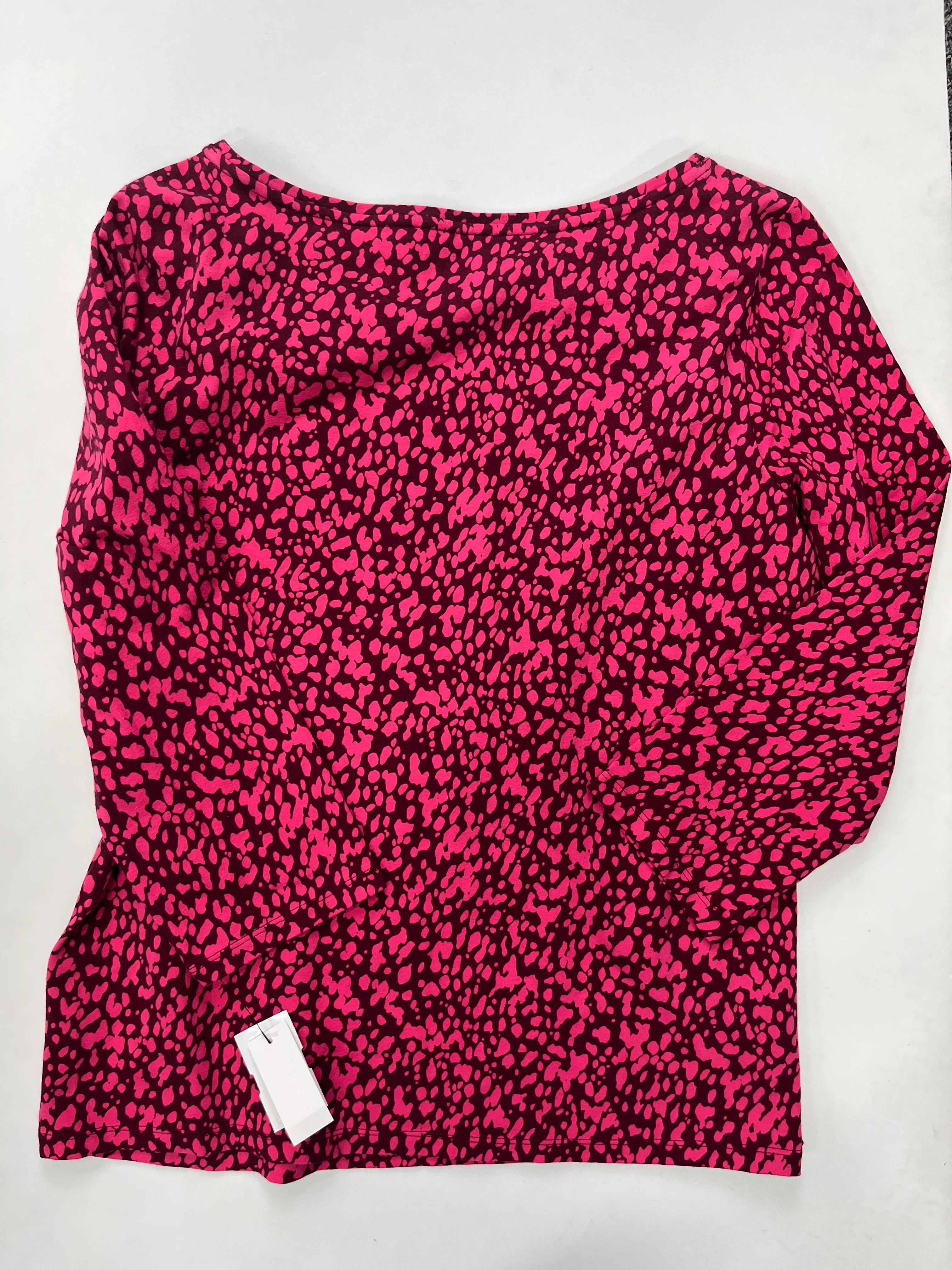 Pink Top Long Sleeve Talbots NWT, Size M - Image 2