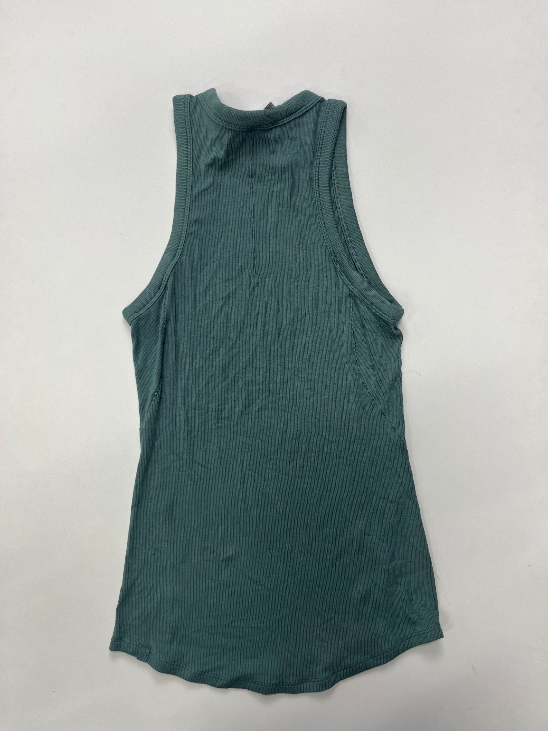 Green Athletic Tank Top Lululemon, Size Xs - Image 2