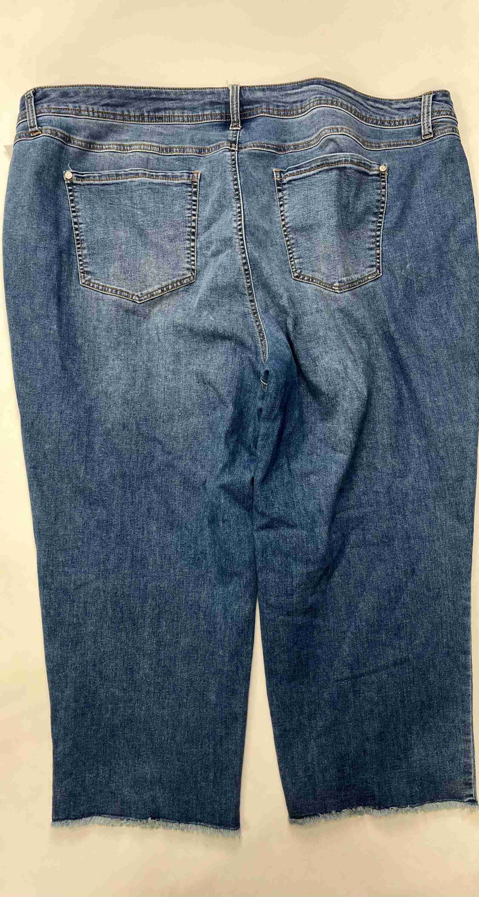 Denim Jeans Straight Cato, Size 22 - Image 2