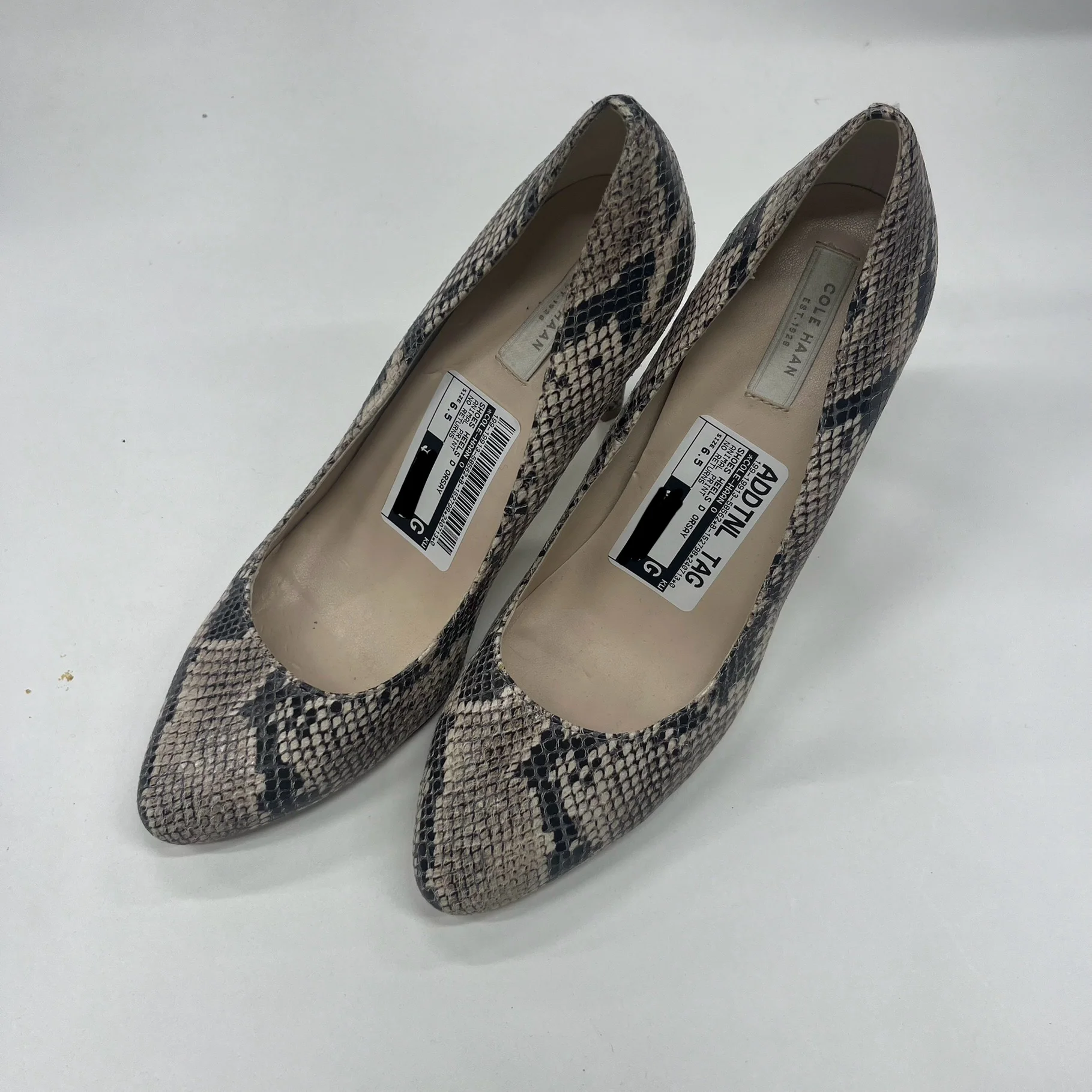 Animal Print Shoes Heels D Orsay Cole-haan O, Size 6.5 - Image 2