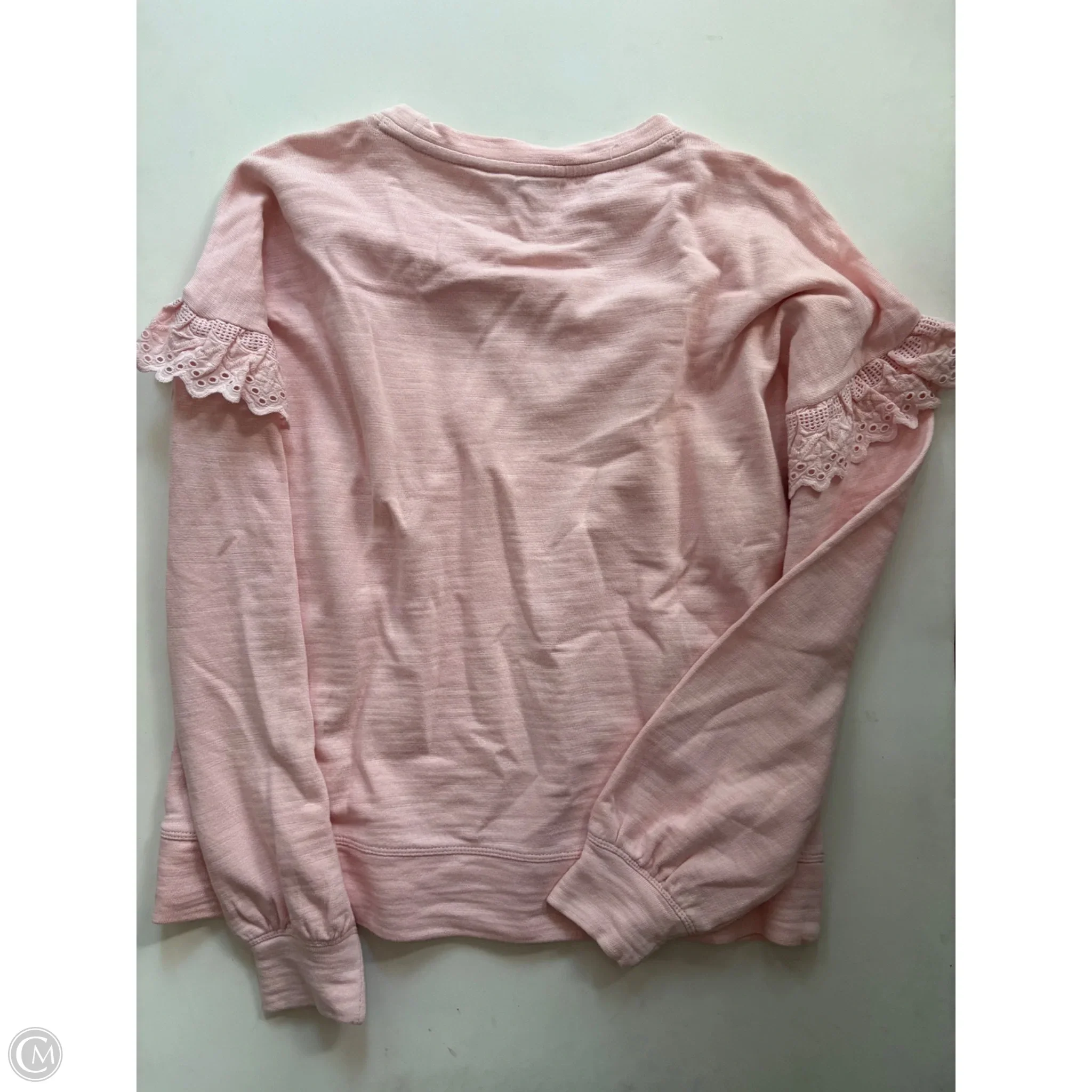 Sweatshirt Crewneck By Crown And Ivy In Light Pink, Size: S - Image 2