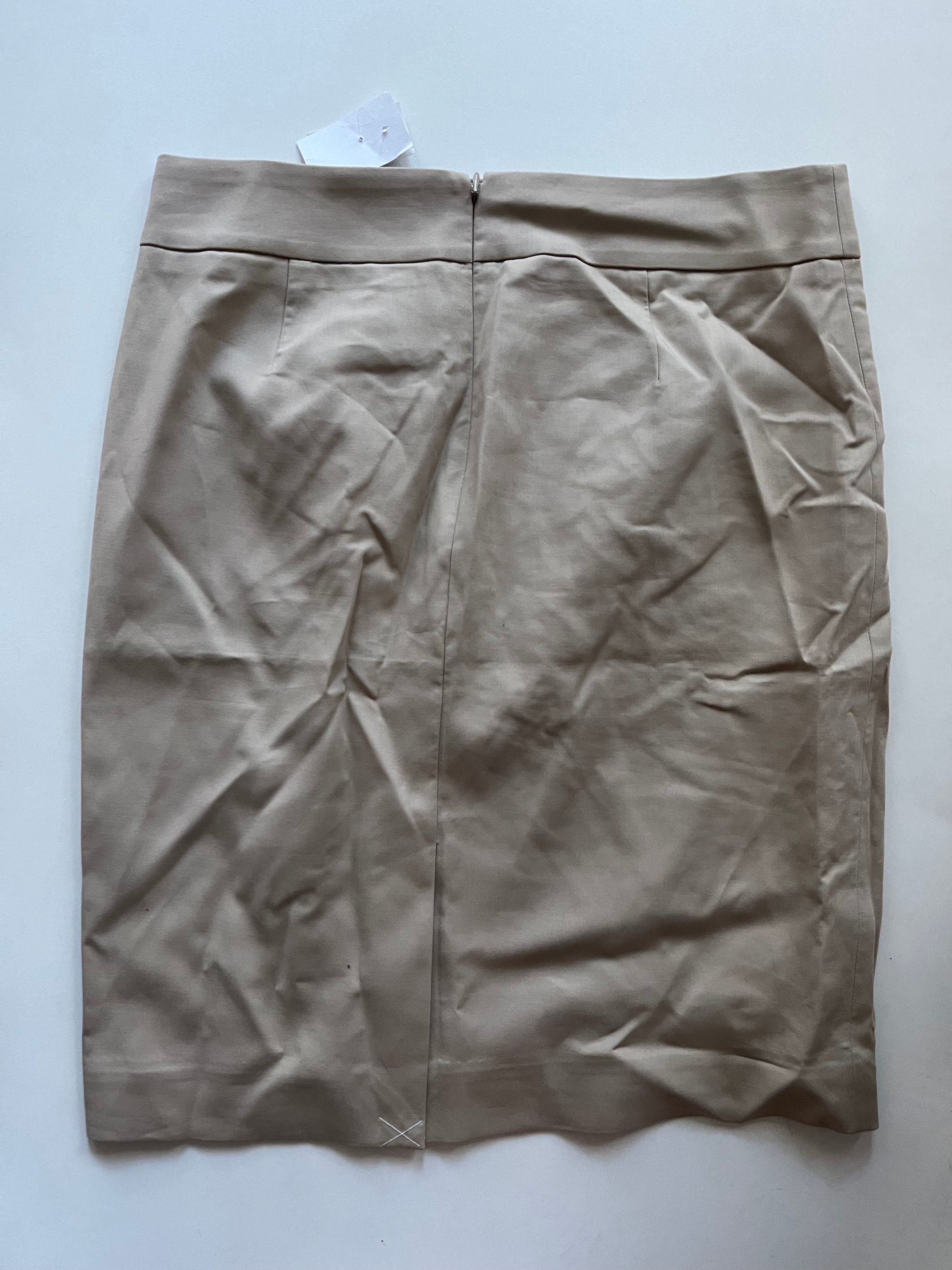 Khaki Skirt Midi J Crew O, Size 10 - Image 2