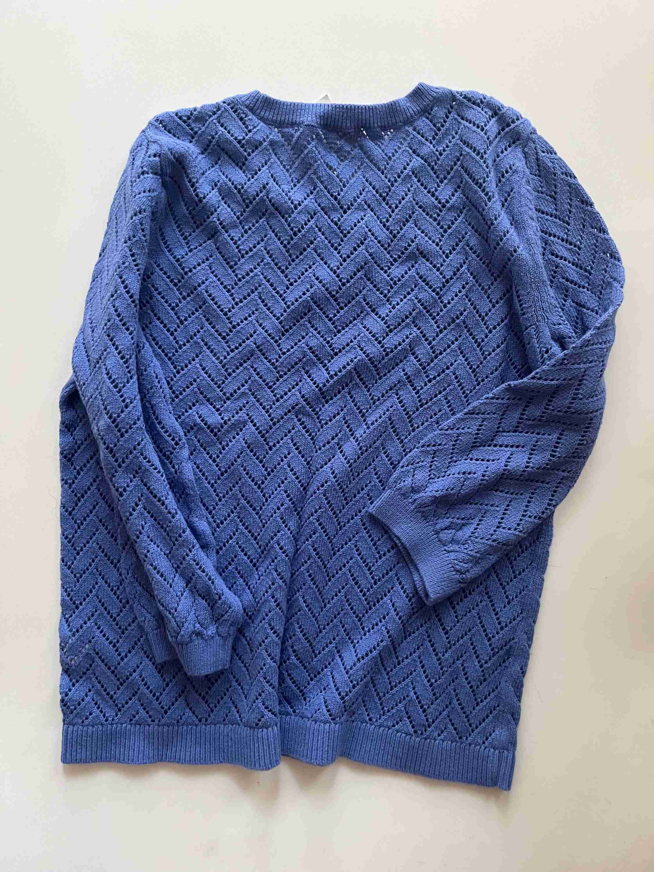Periwinkle Sweater Talbots O, Size L - Image 2