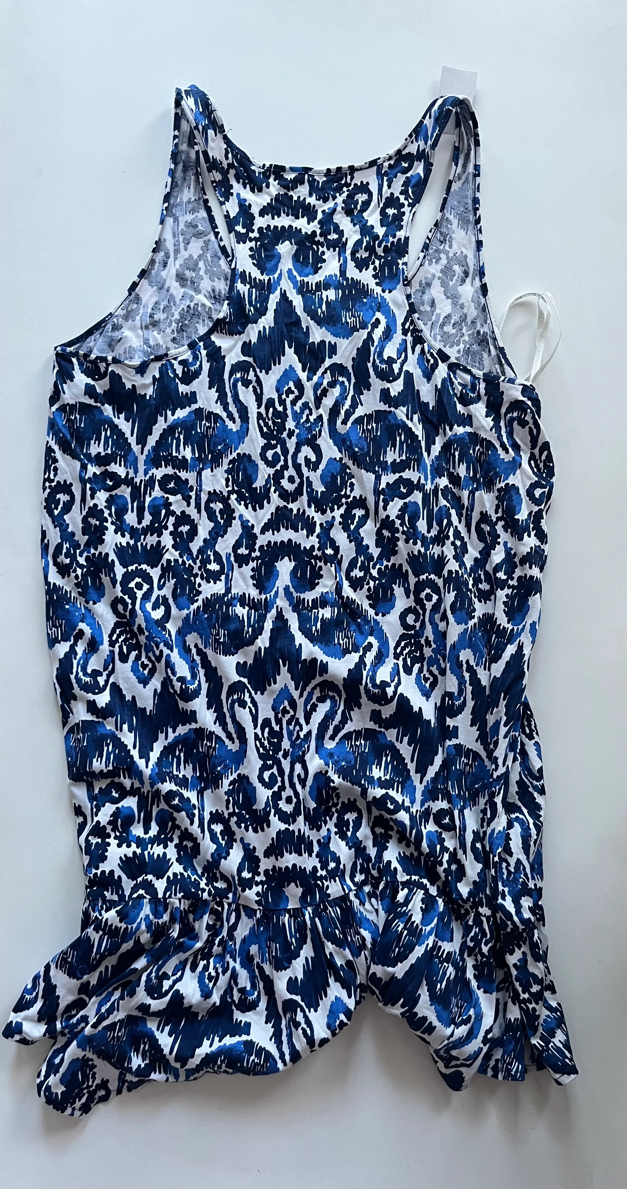 Blue Dress Casual Midi Lilly Pulitzer, Size Xl - Image 2