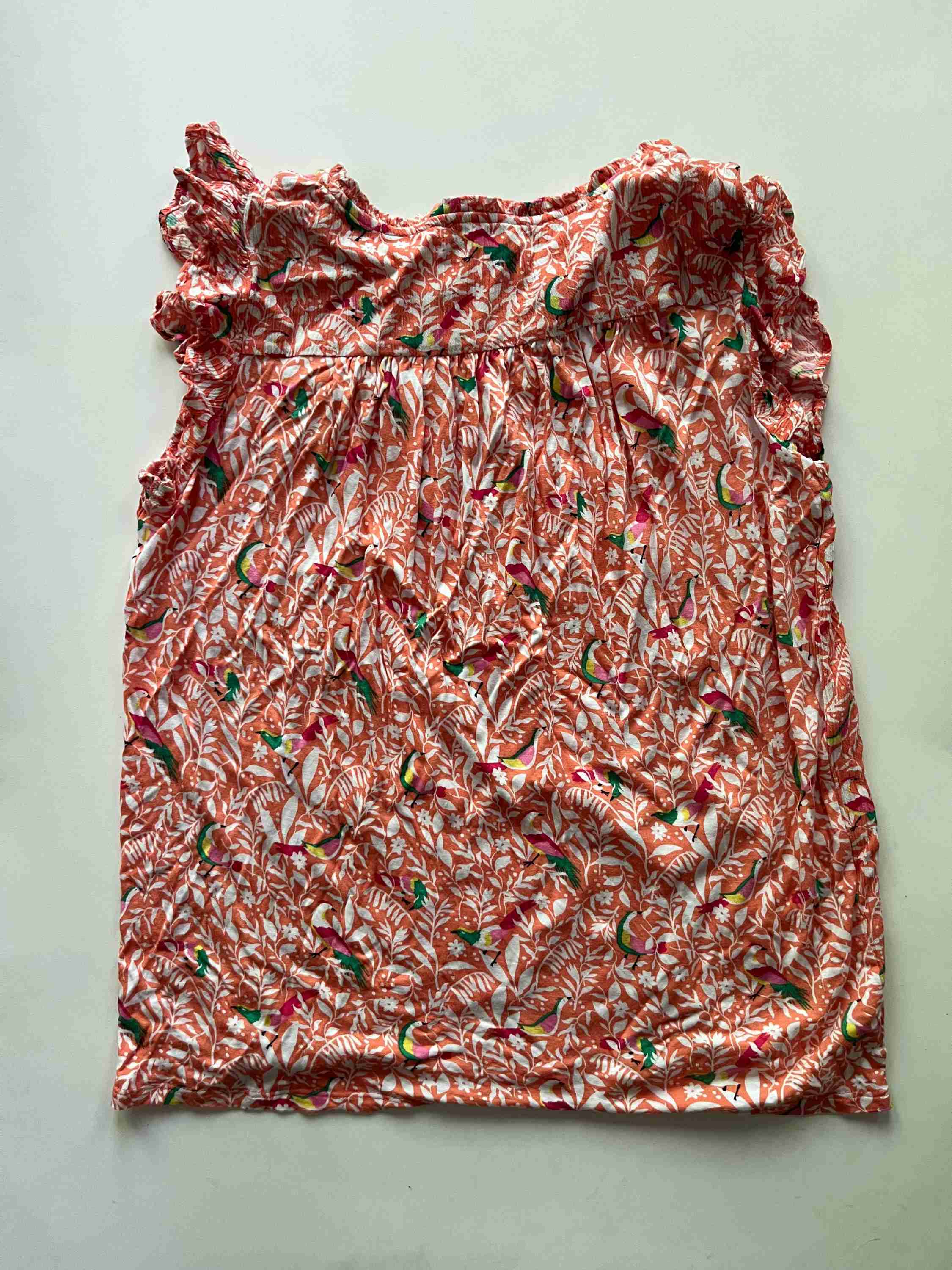 Top Short Sleeve By Loft In Orange, Size: S - Image 2
