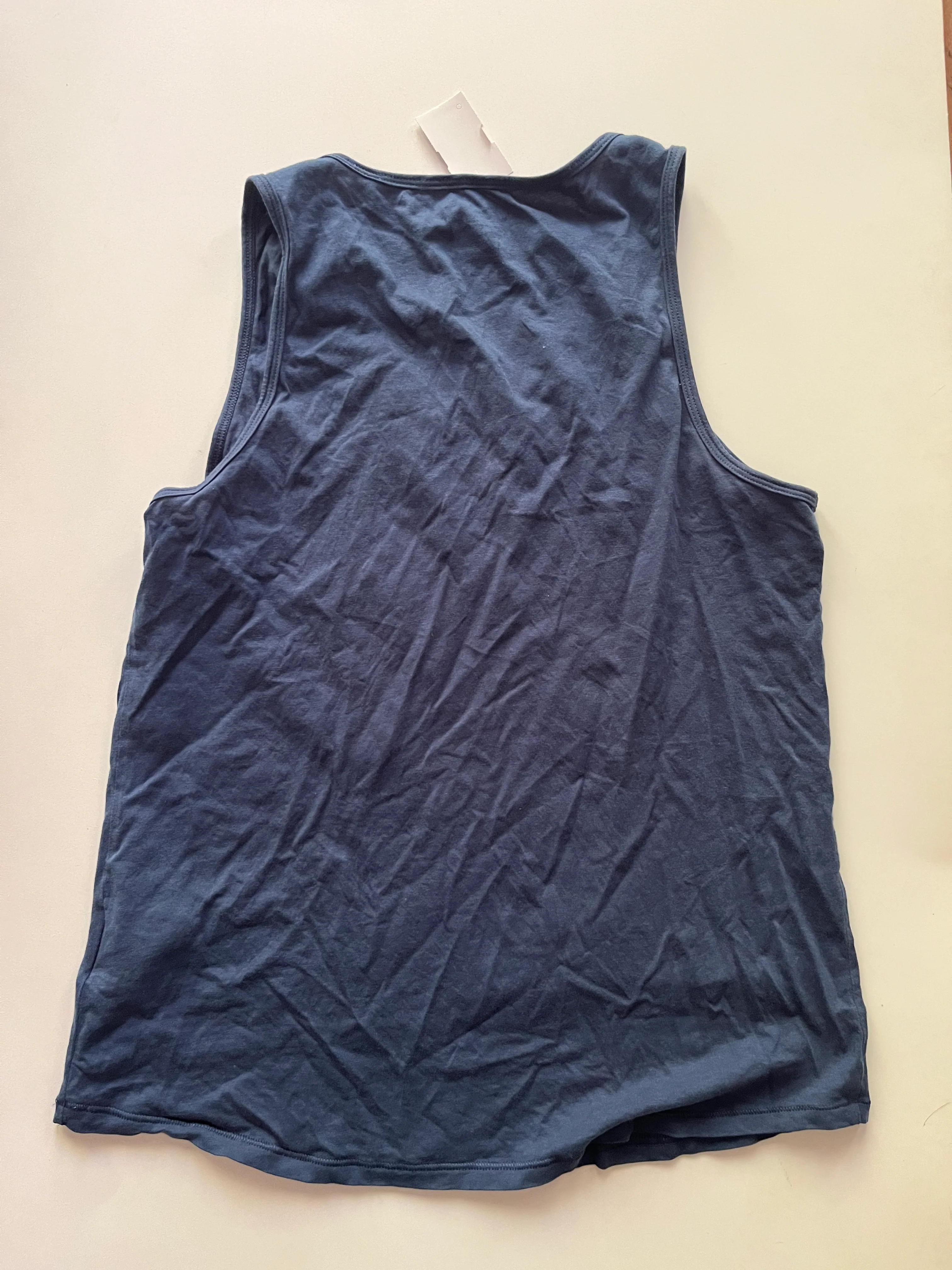 Athletic Tank Top By North Face In Navy, Size: M - Image 2