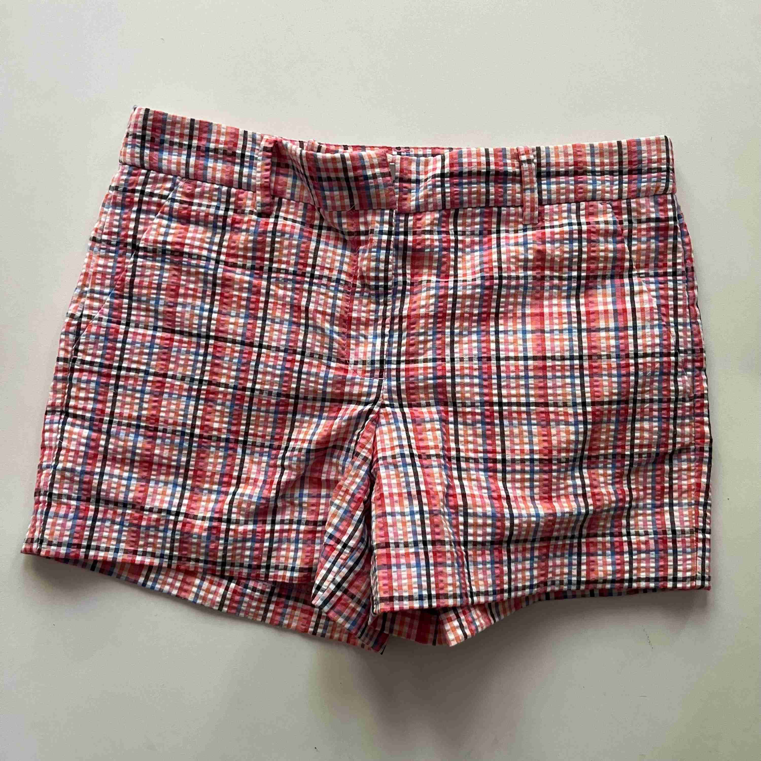 Shorts By Loft In Plaid, Size: 4