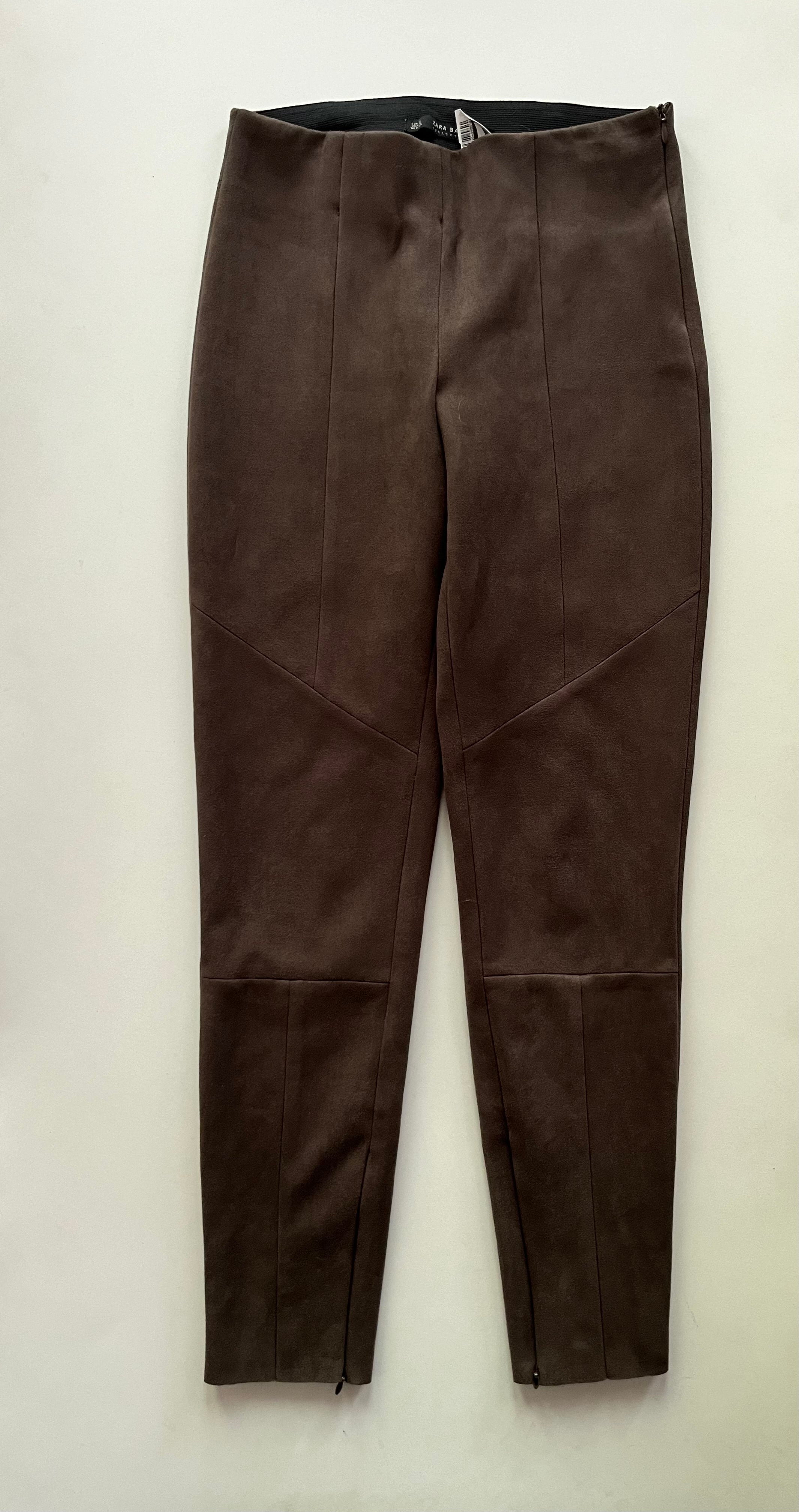 Pants Ankle By Zara Basic In Brown, Size: 4 - Image 1