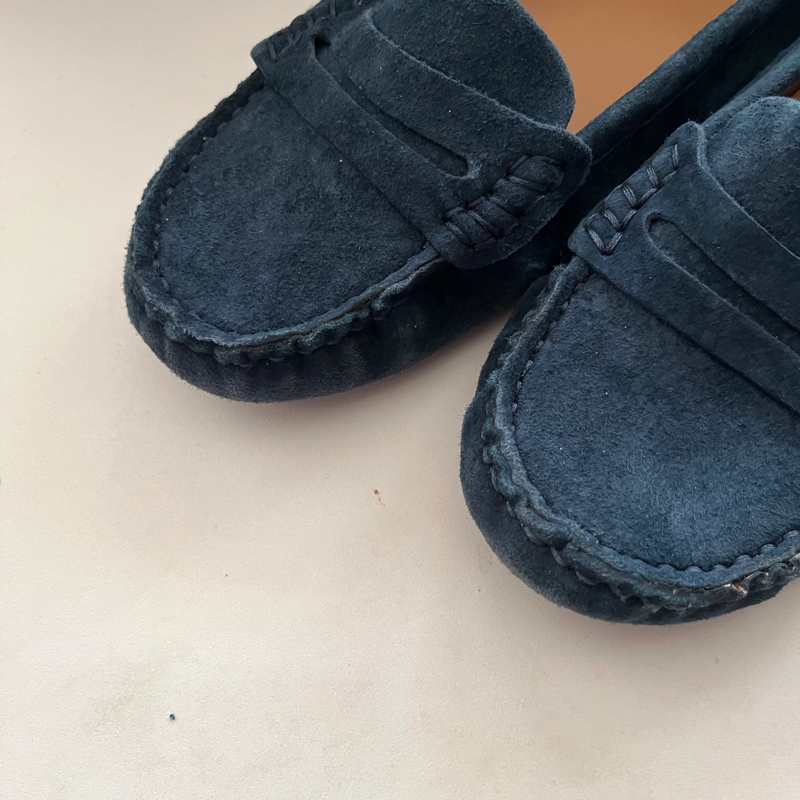 Shoes Flats Loafer Oxford By J Jill In Blue, Size: 8 - Image 2