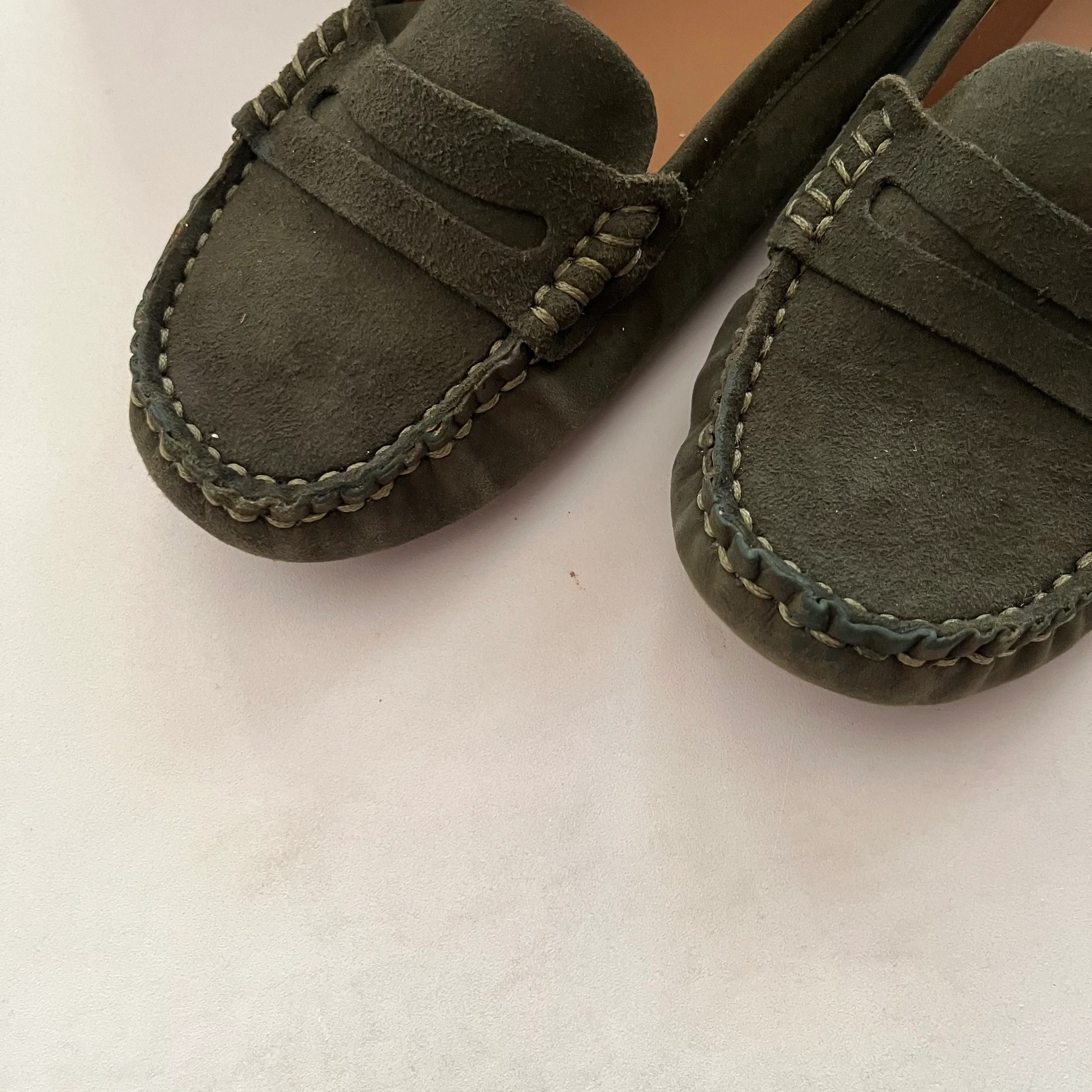 Shoes Flats Loafer Oxford By J Jill In Green, Size: 8 - Image 2