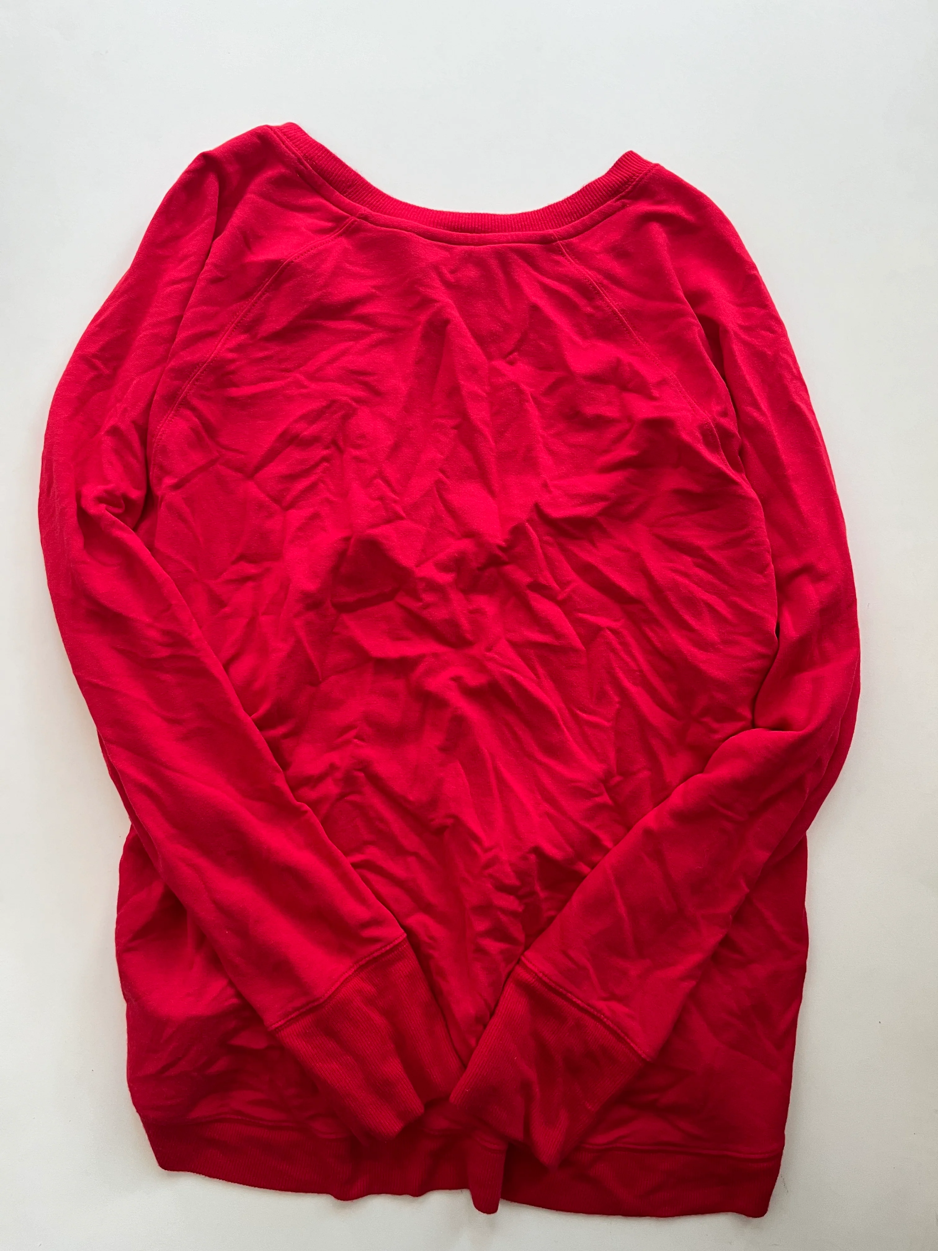 Athletic Sweatshirt Crewneck By Athleta In Red, Size: Xl - Image 2