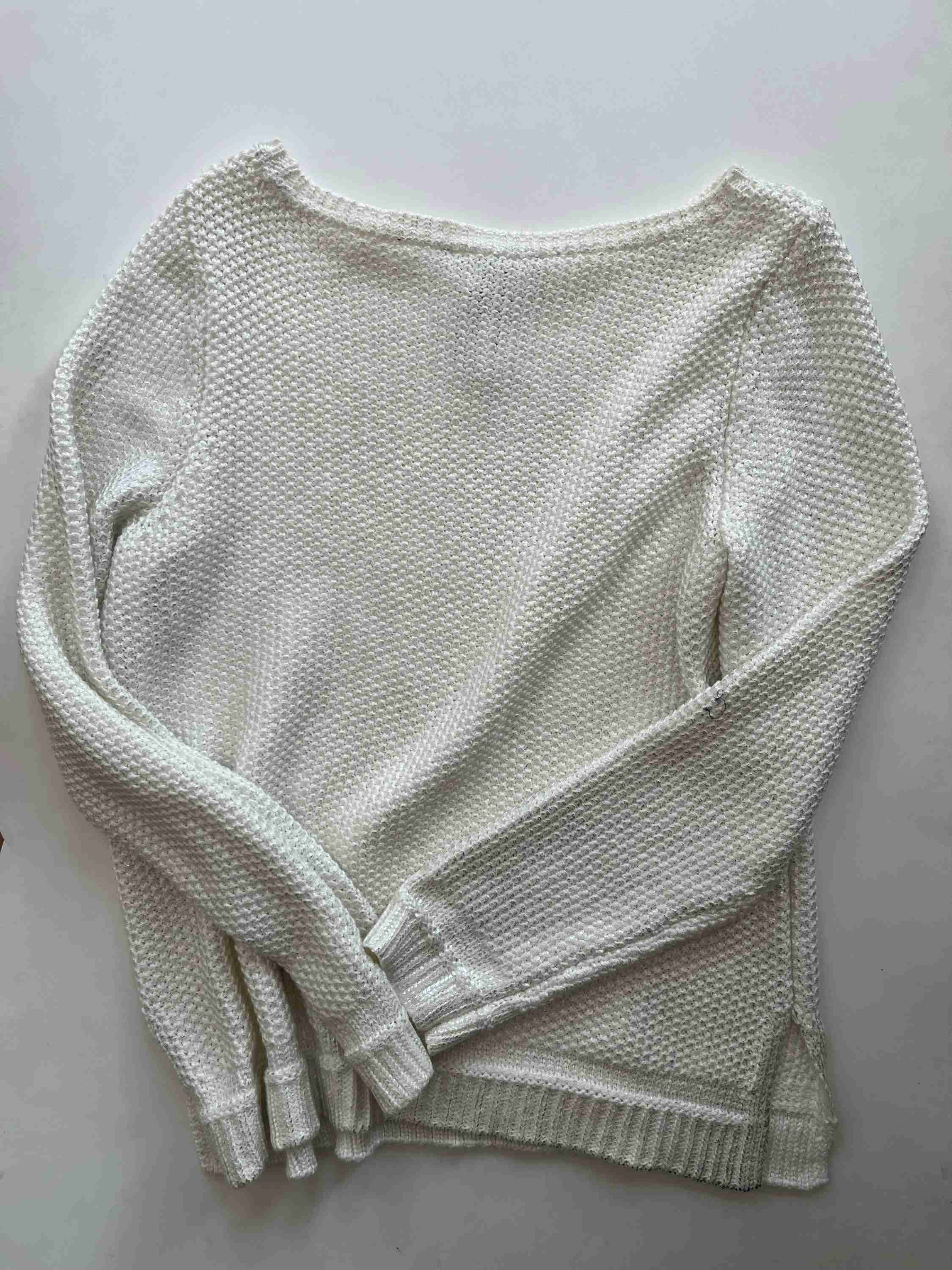 Sweater By White House Black Market O In White, Size: Xl - Image 2