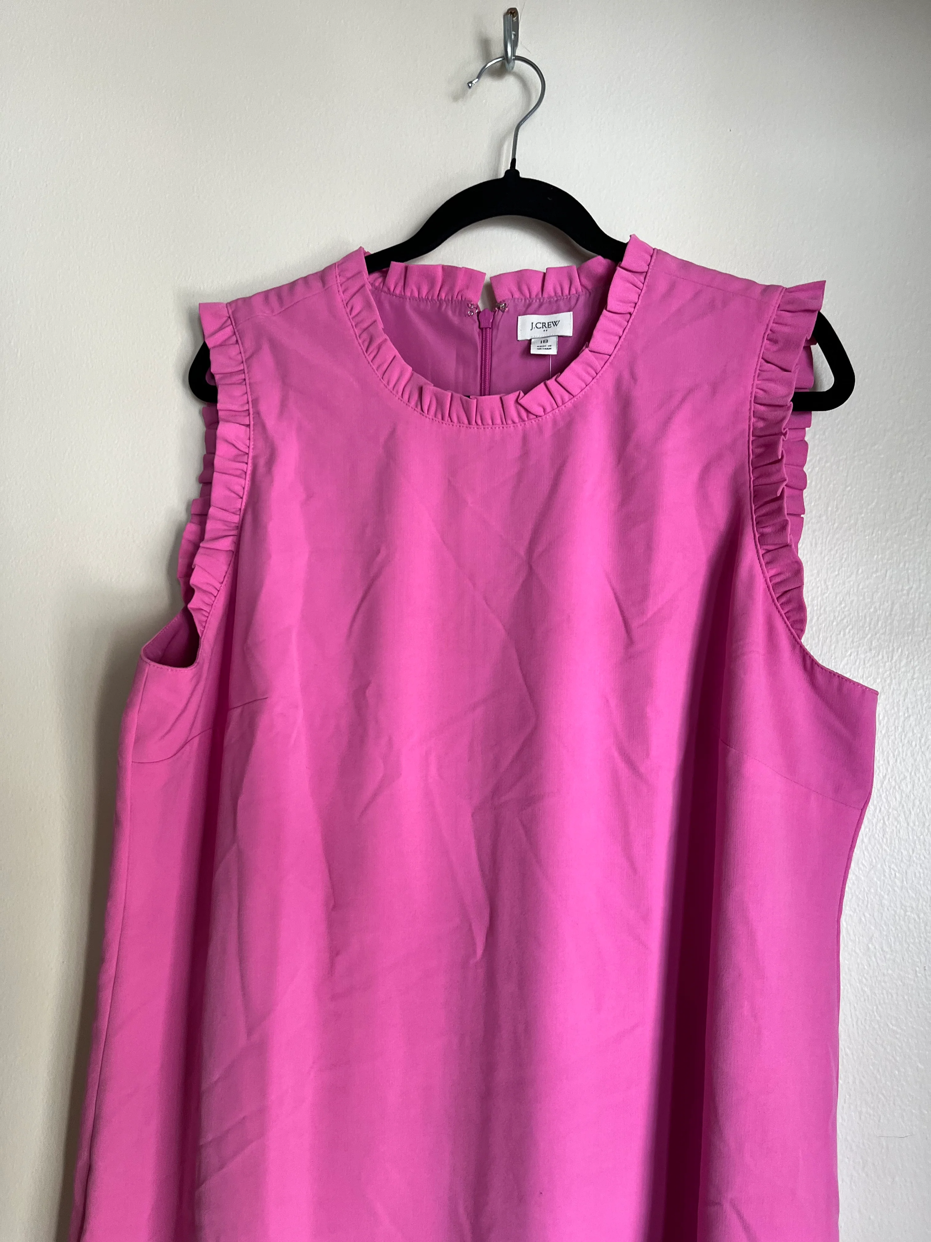 Dress Work By J Crew In Pink, Size: 1x - Image 3