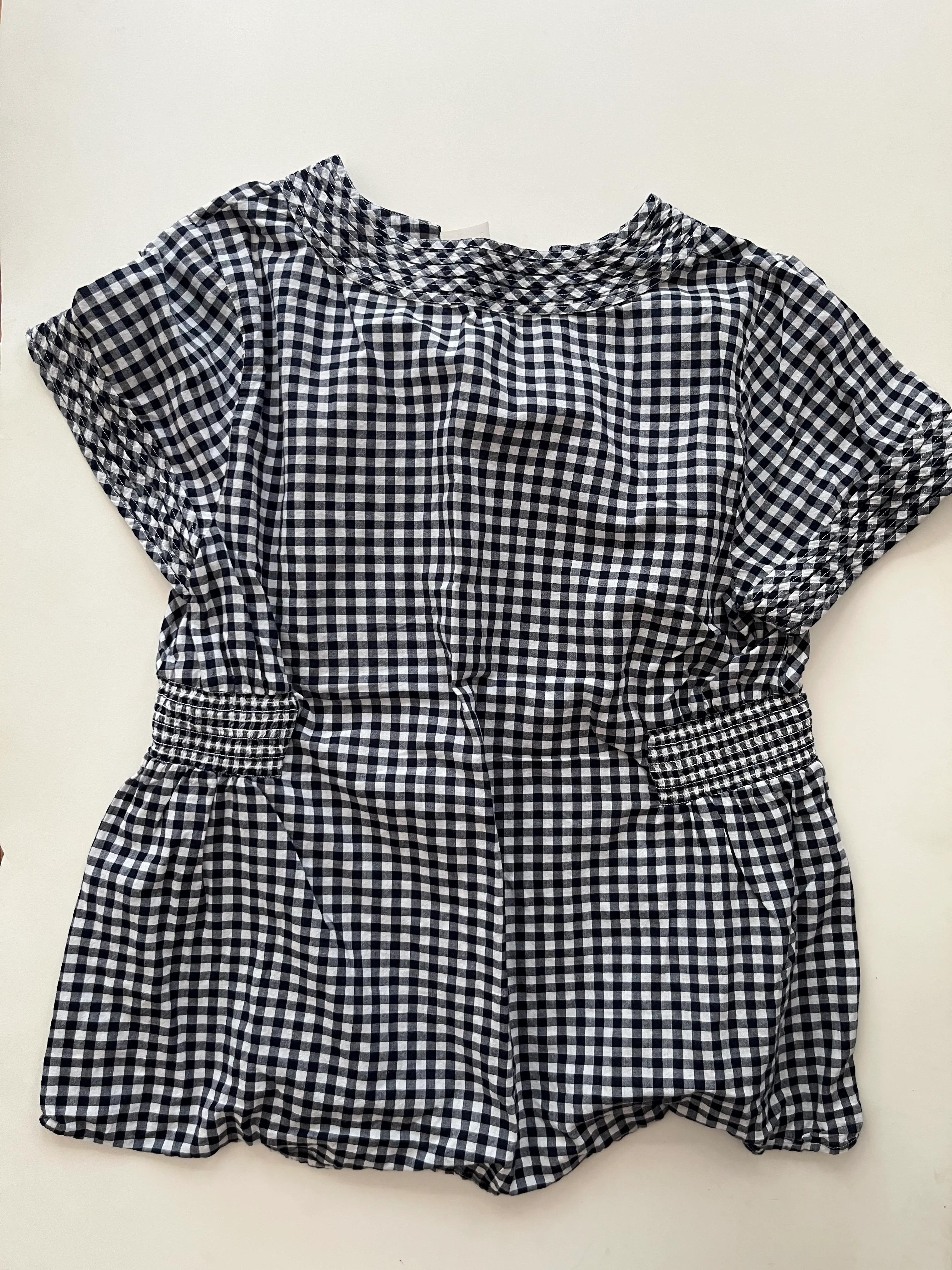 Top Short Sleeve By Crown And Ivy In Checked, Size: L - Image 2