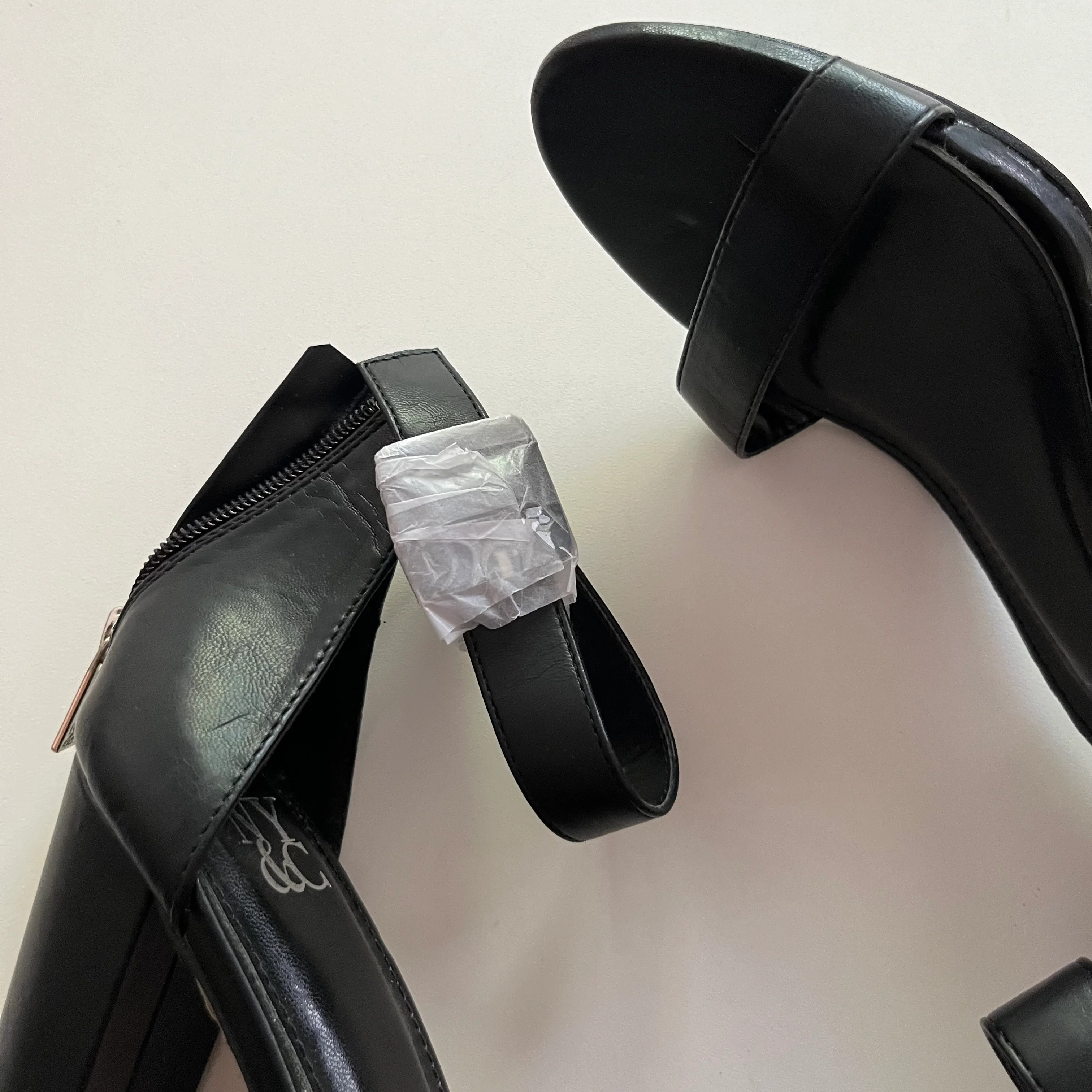 Shoes Heels Block By New York And Co In Black, Size: 8.5 - Image 3