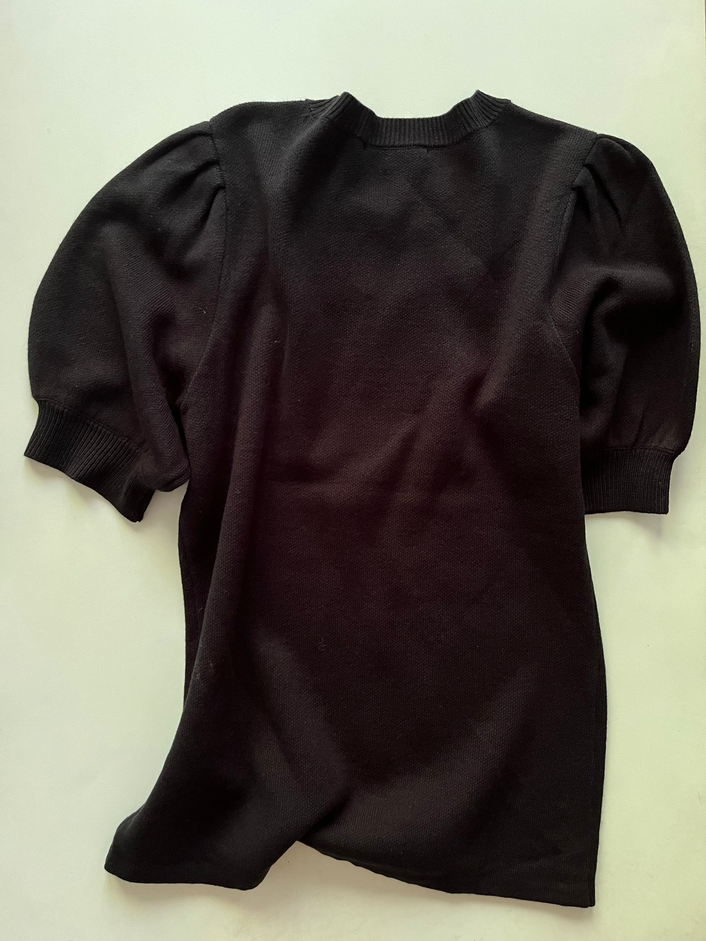 Sweater Short Sleeve By New York And Co In Black, Size: M - Image 2