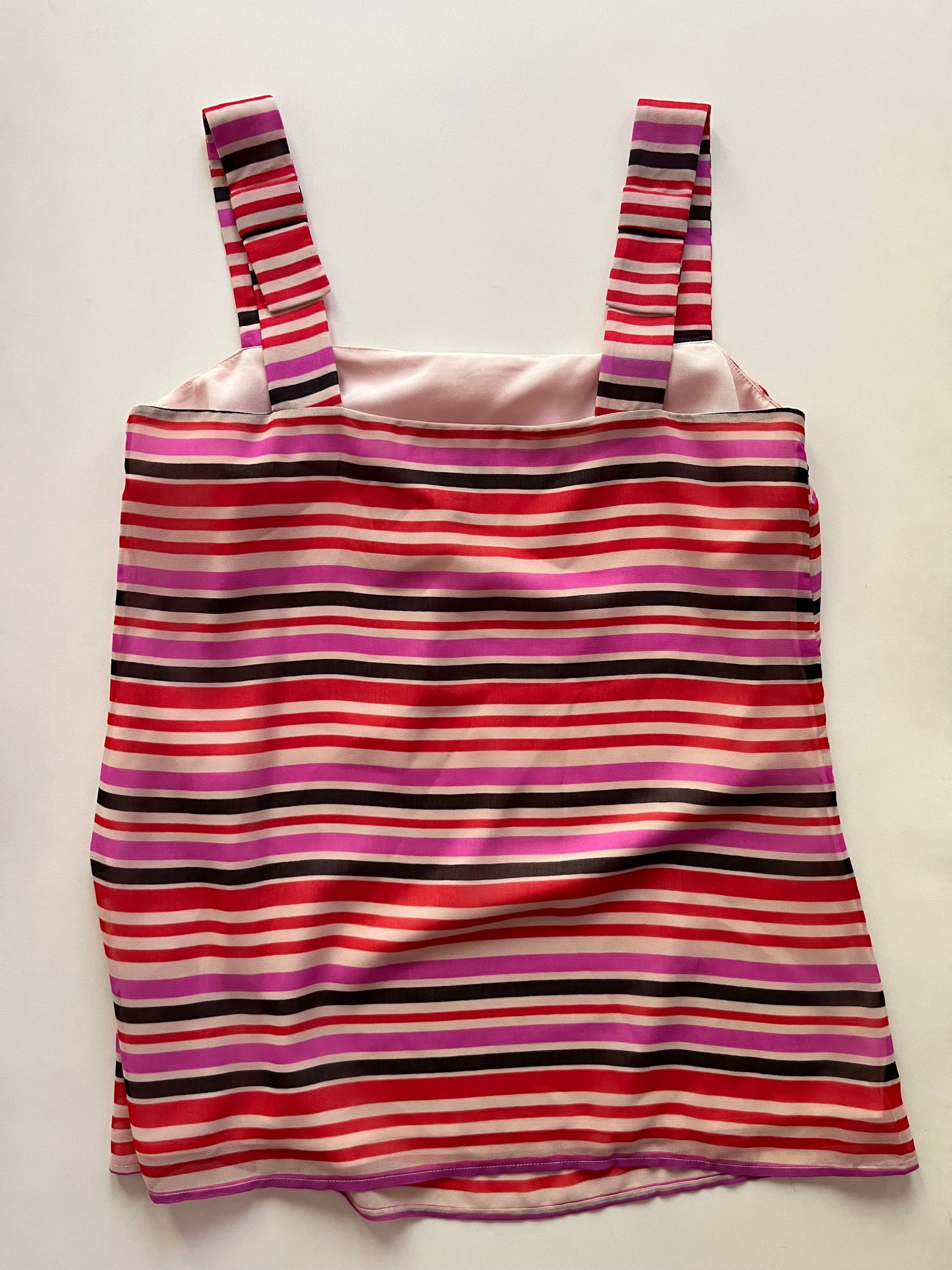 Blouse Sleeveless By Cabi In Striped, Size: S - Image 2