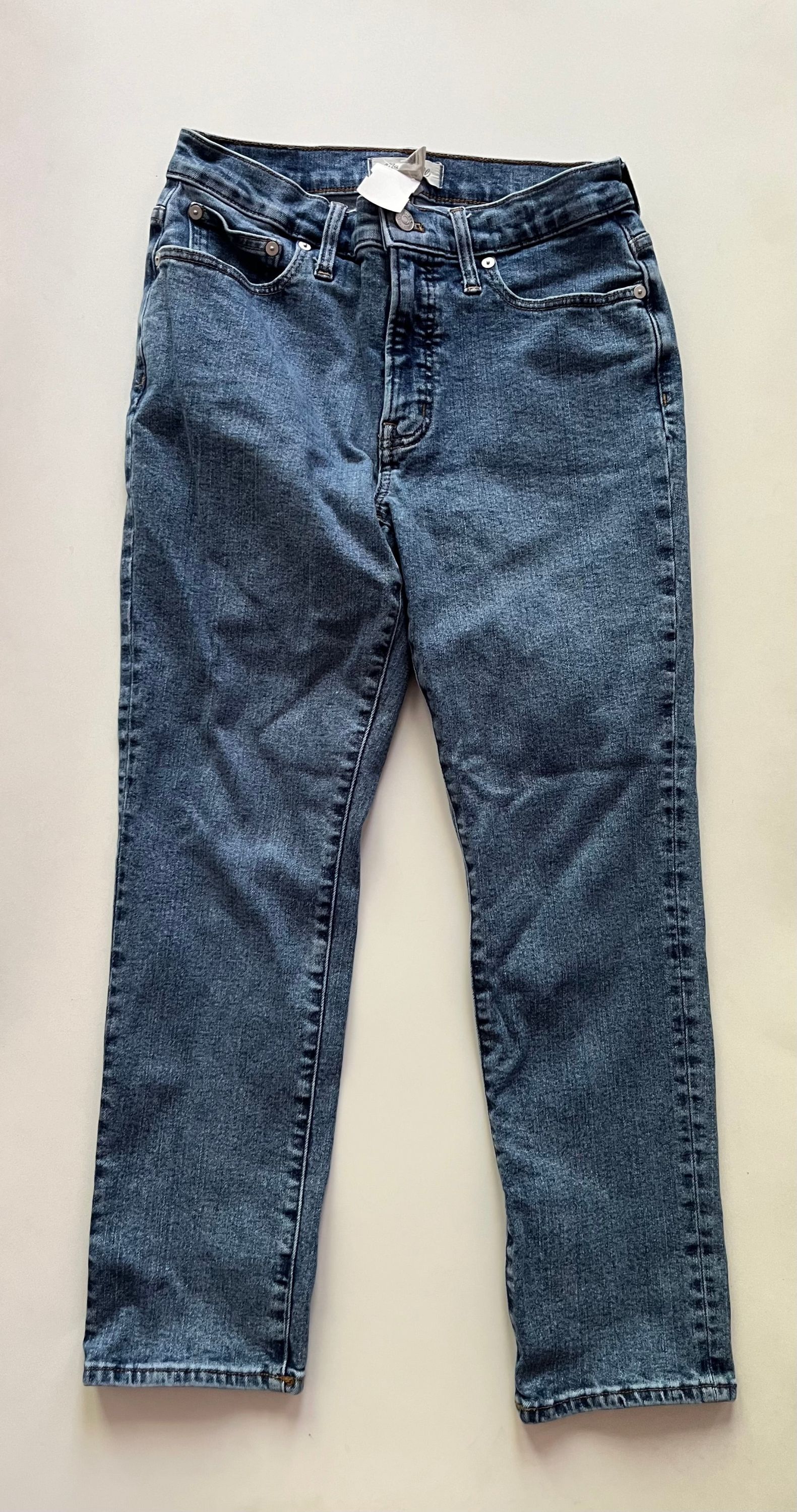 Jeans Straight By Madewell In Denim, Size: 4