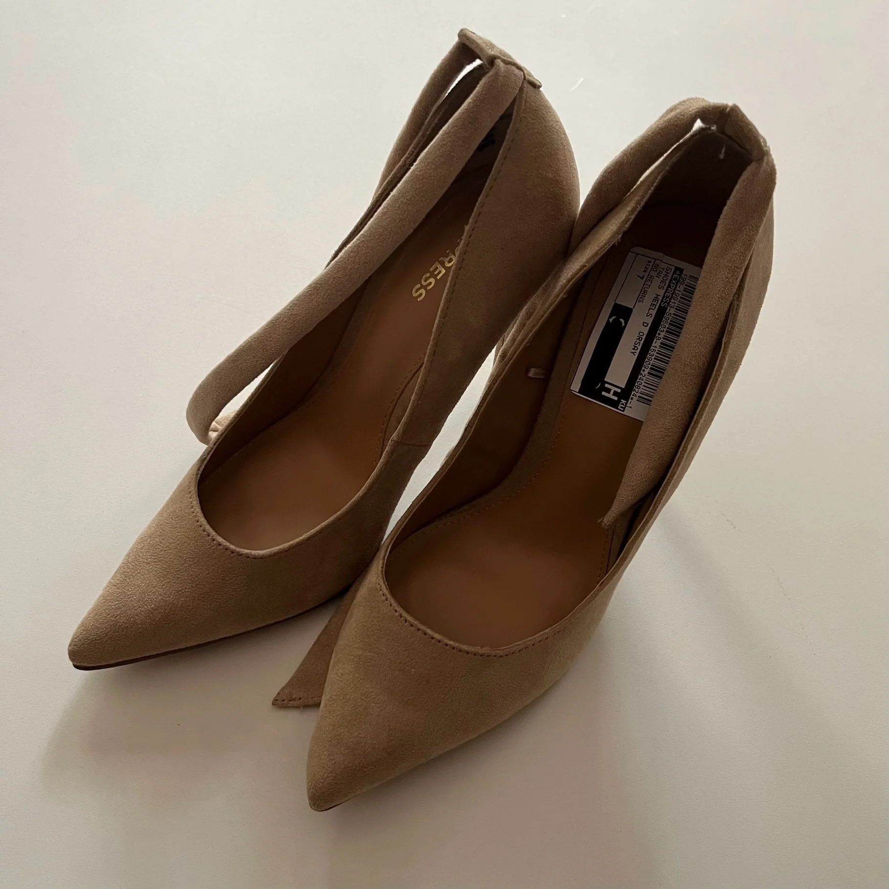 Shoes Heels D Orsay By Express In Tan, Size: 7 - Image 2