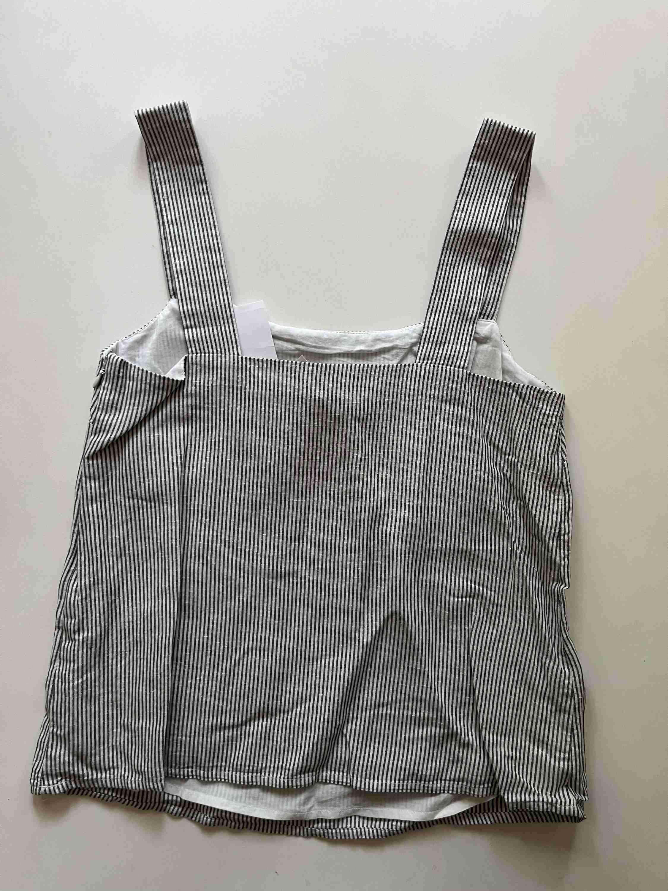 Top Sleeveless By J Crew In Striped, Size: Xs - Image 2
