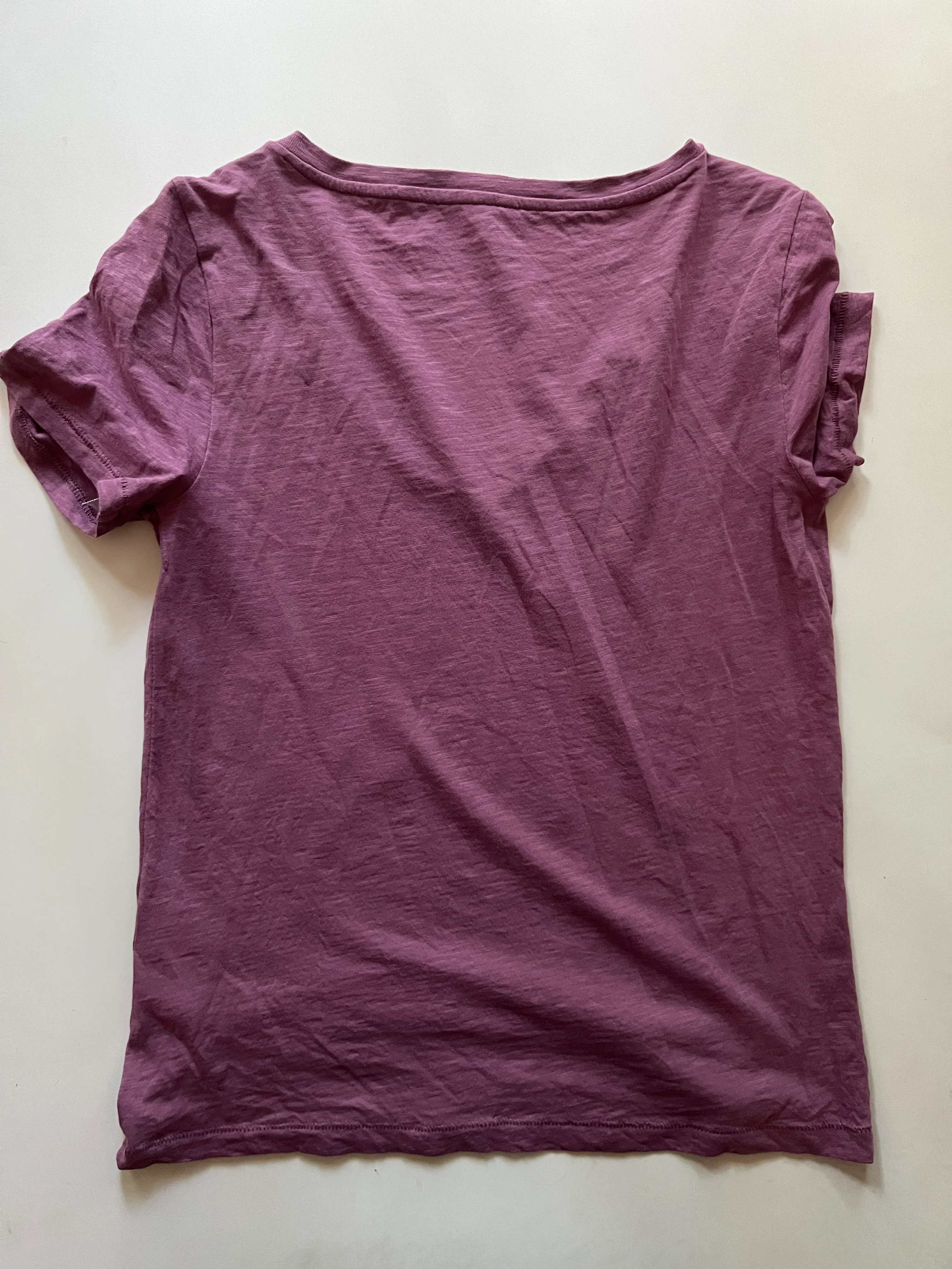 Top Short Sleeve By J Crew O In Purple, Size: S - Image 2