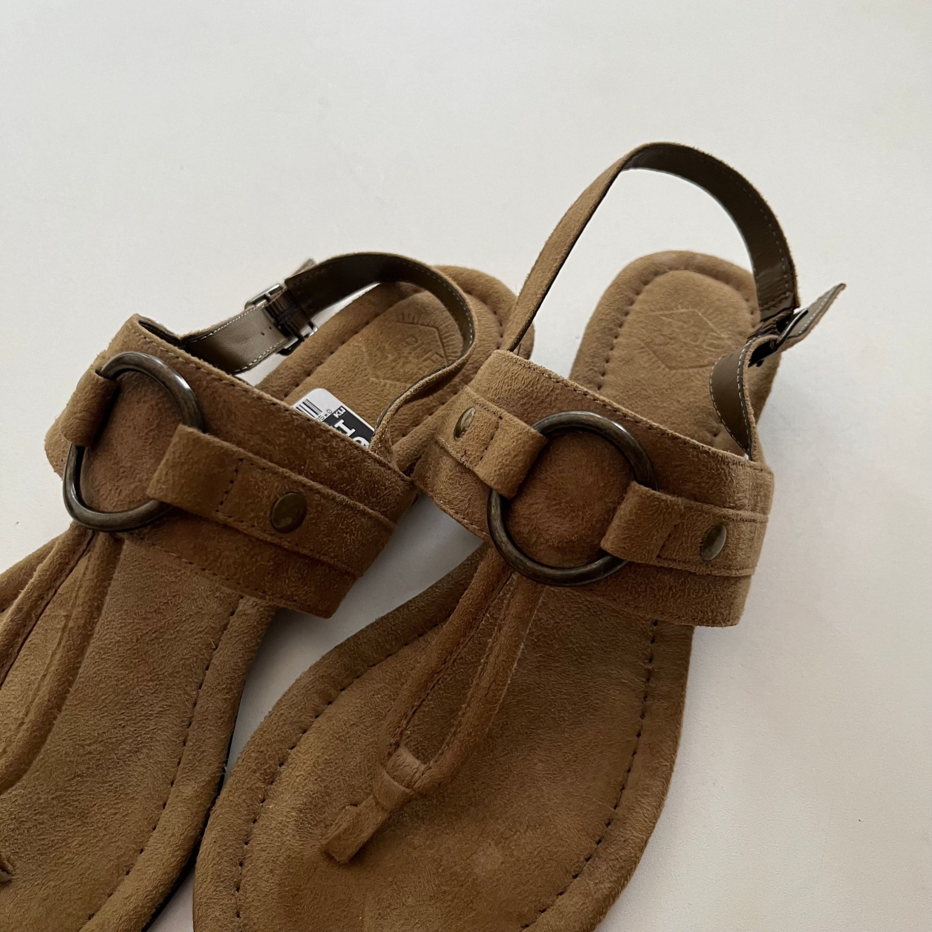 Sandals Flats By True Craft In Brown, Size: 9.5 - Image 3