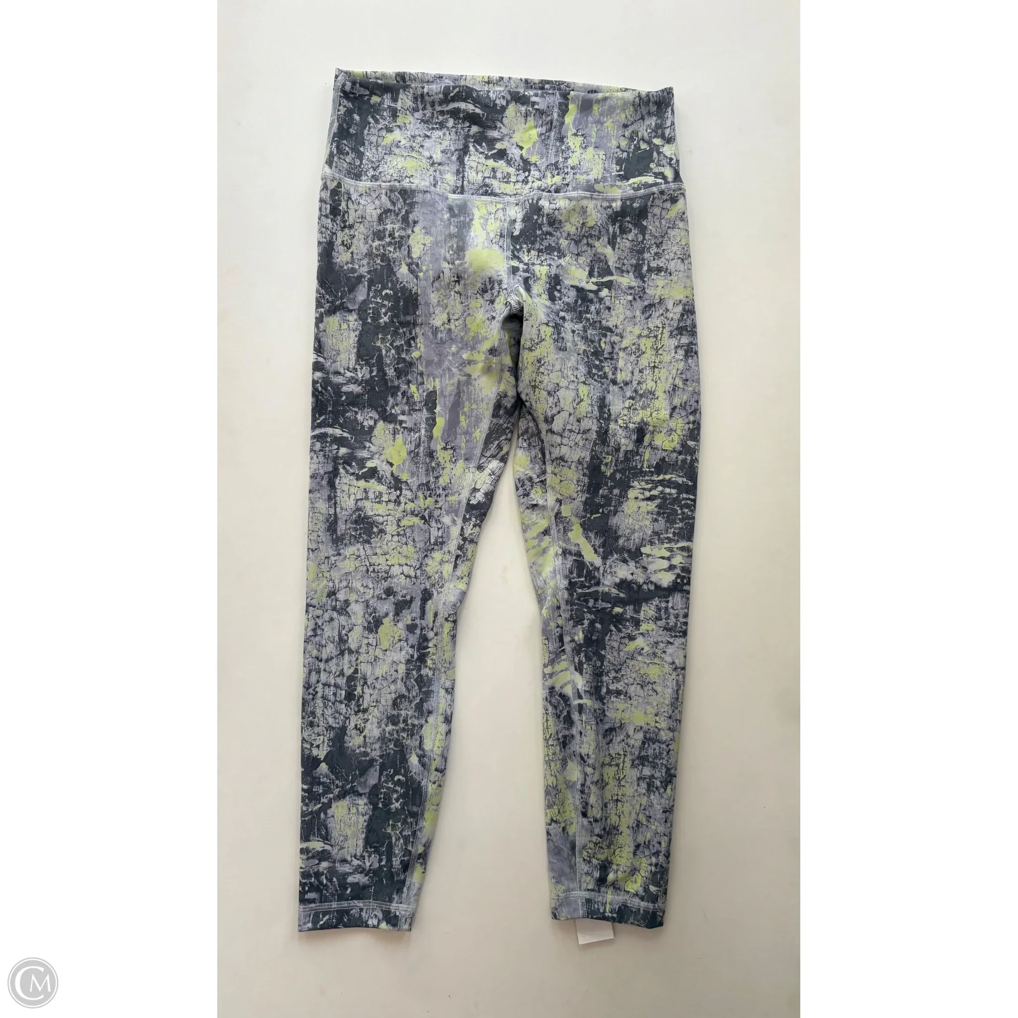 Athletic Leggings By Lululemon In Grey, Size: L