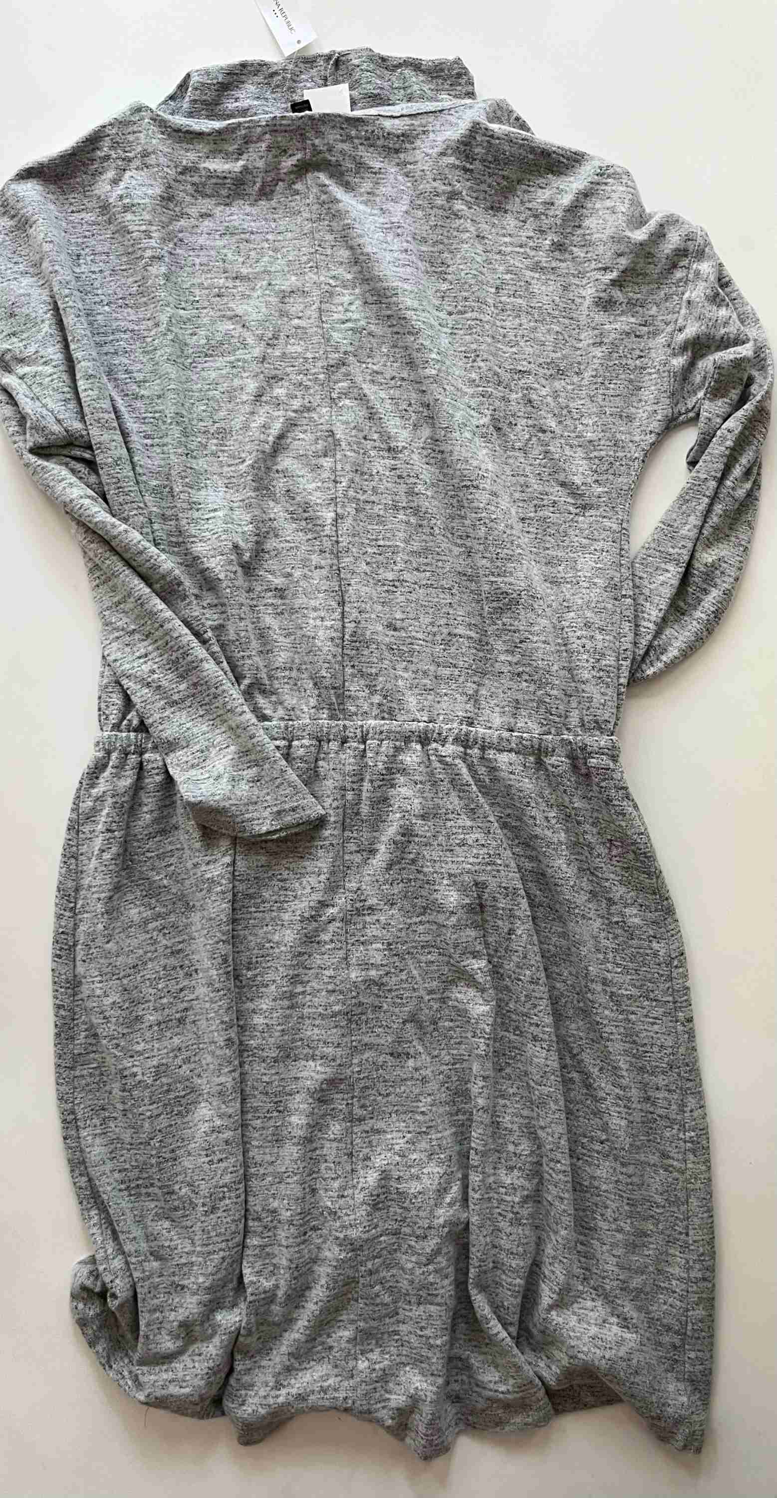 Dress Casual Midi By Banana Republic O In Grey, Size: L - Image 2