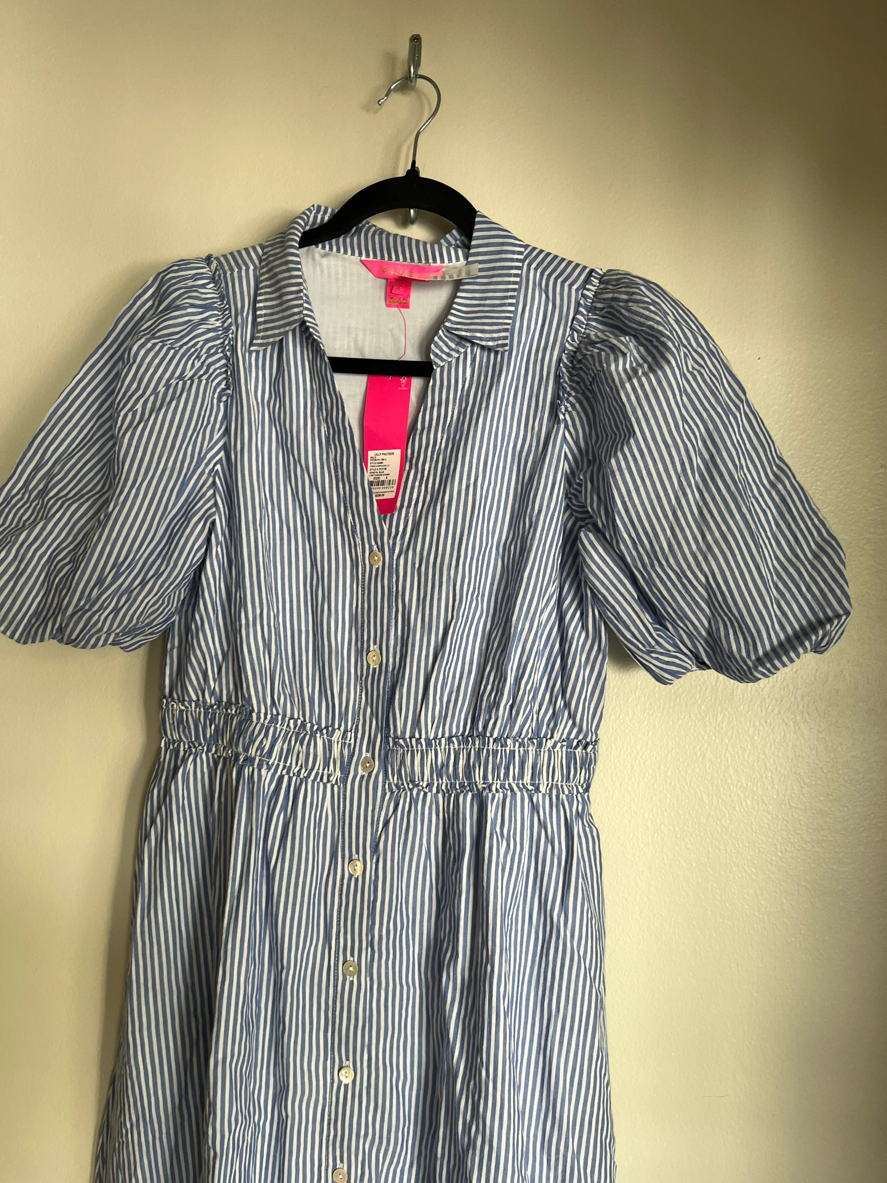 Dress Party Long By Lilly Pulitzer In Striped, Size: Xs - Image 3