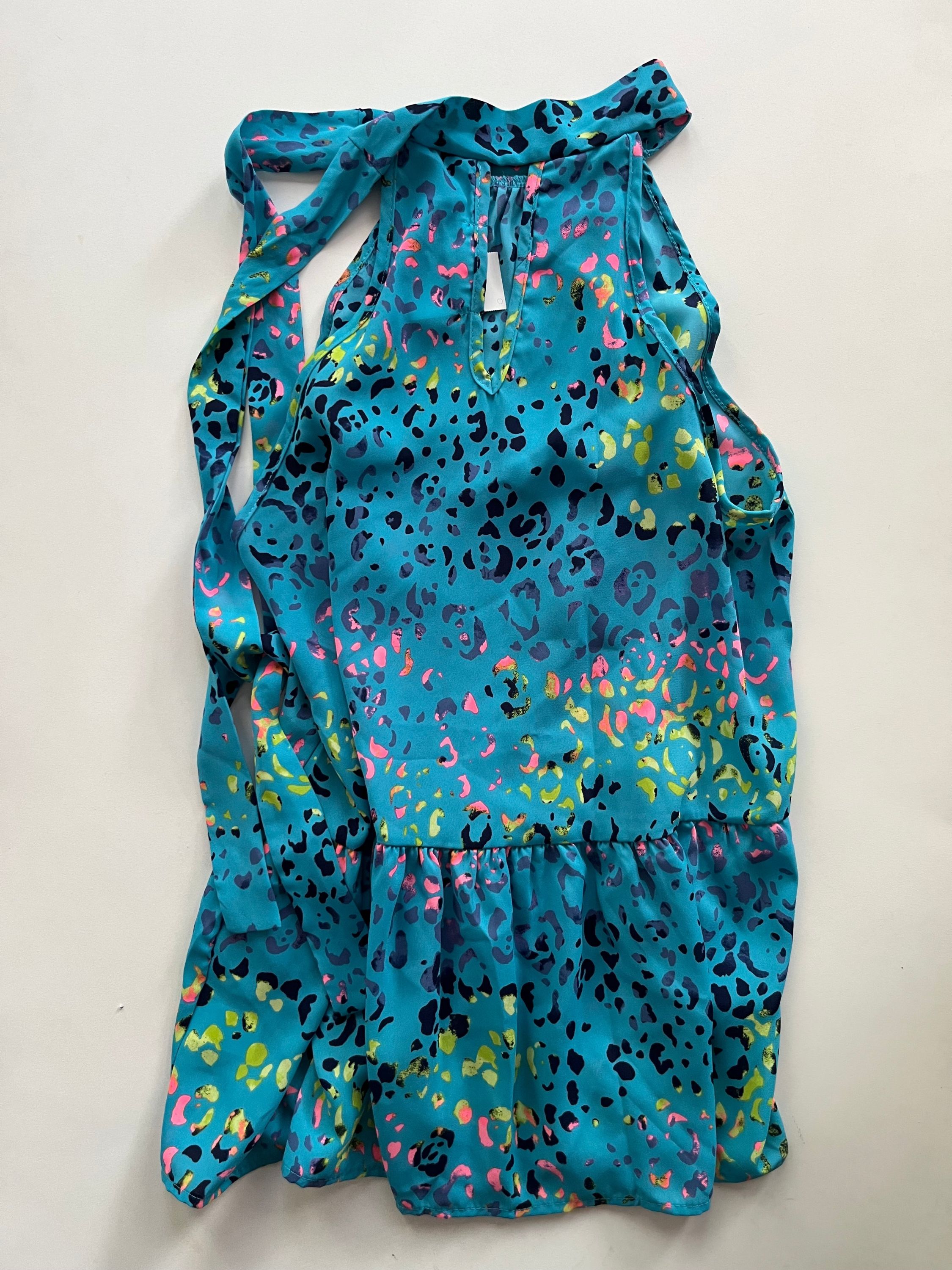 Blouse Sleeveless By FSL & Apparel In Animal Print, Size: S - Image 2