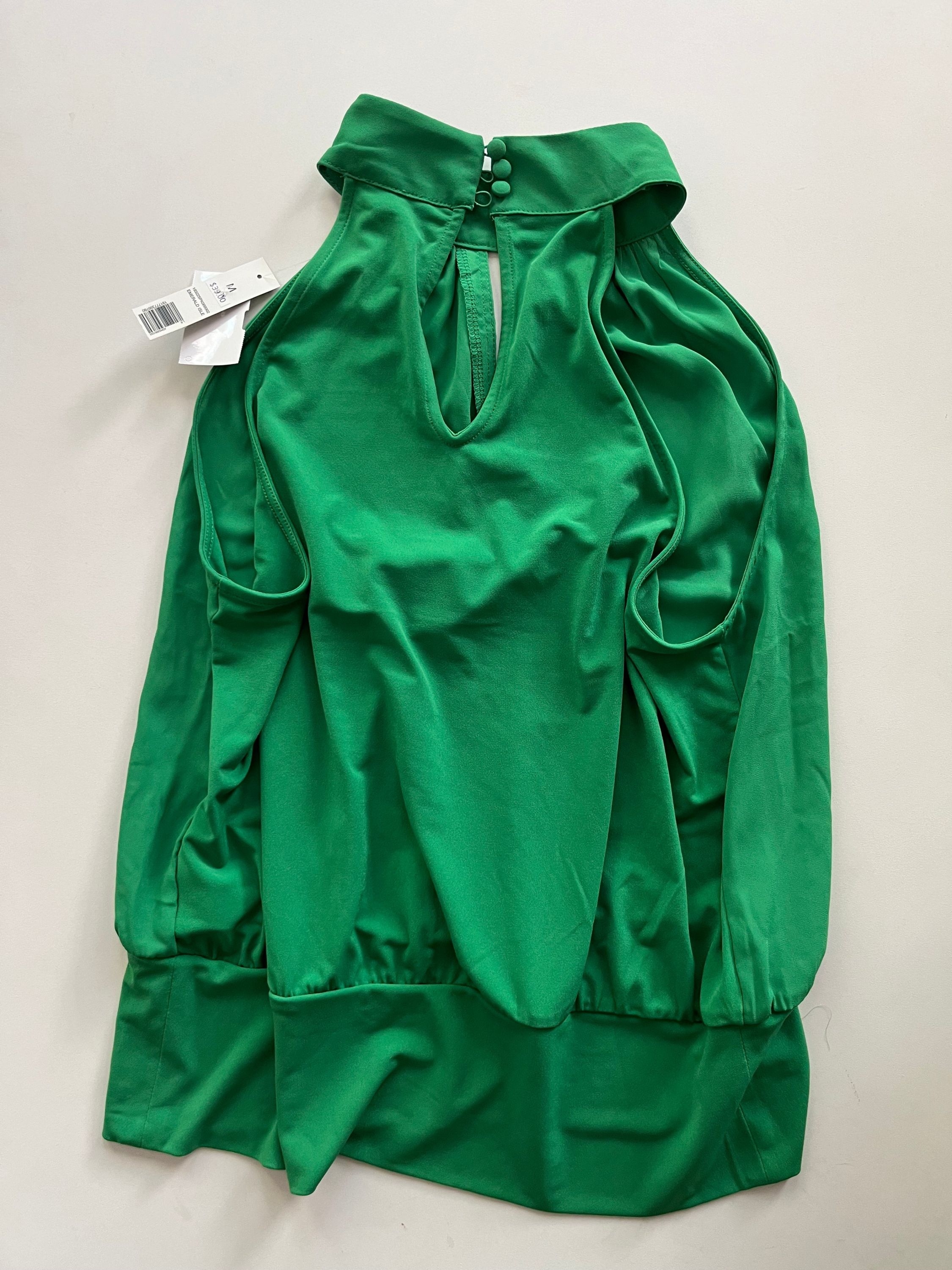 Blouse Sleeveless By Limited In Green, Size: M - Image 2
