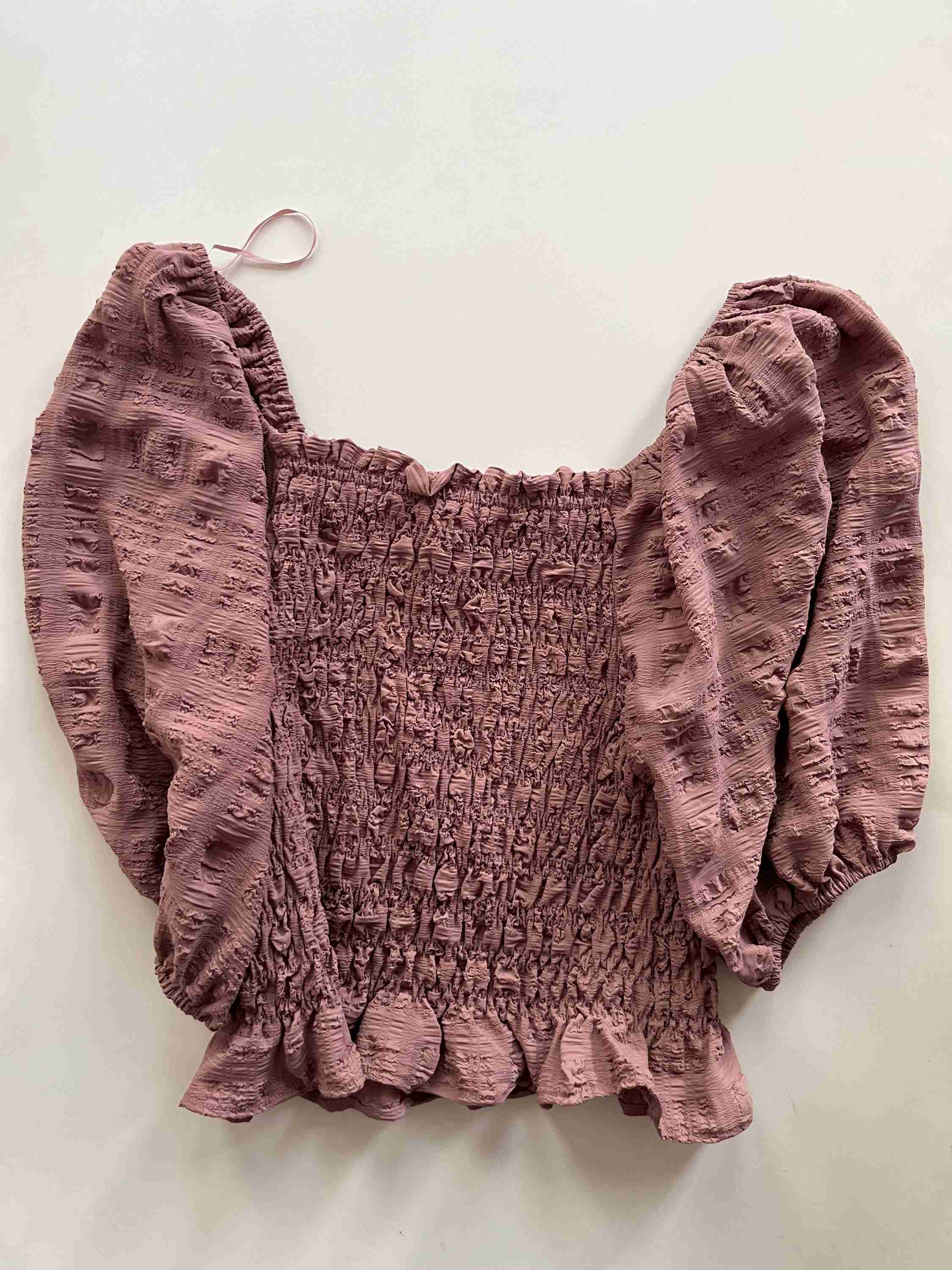Blouse 3/4 Sleeve By Vine & Love In Brown, Size: M - Image 2