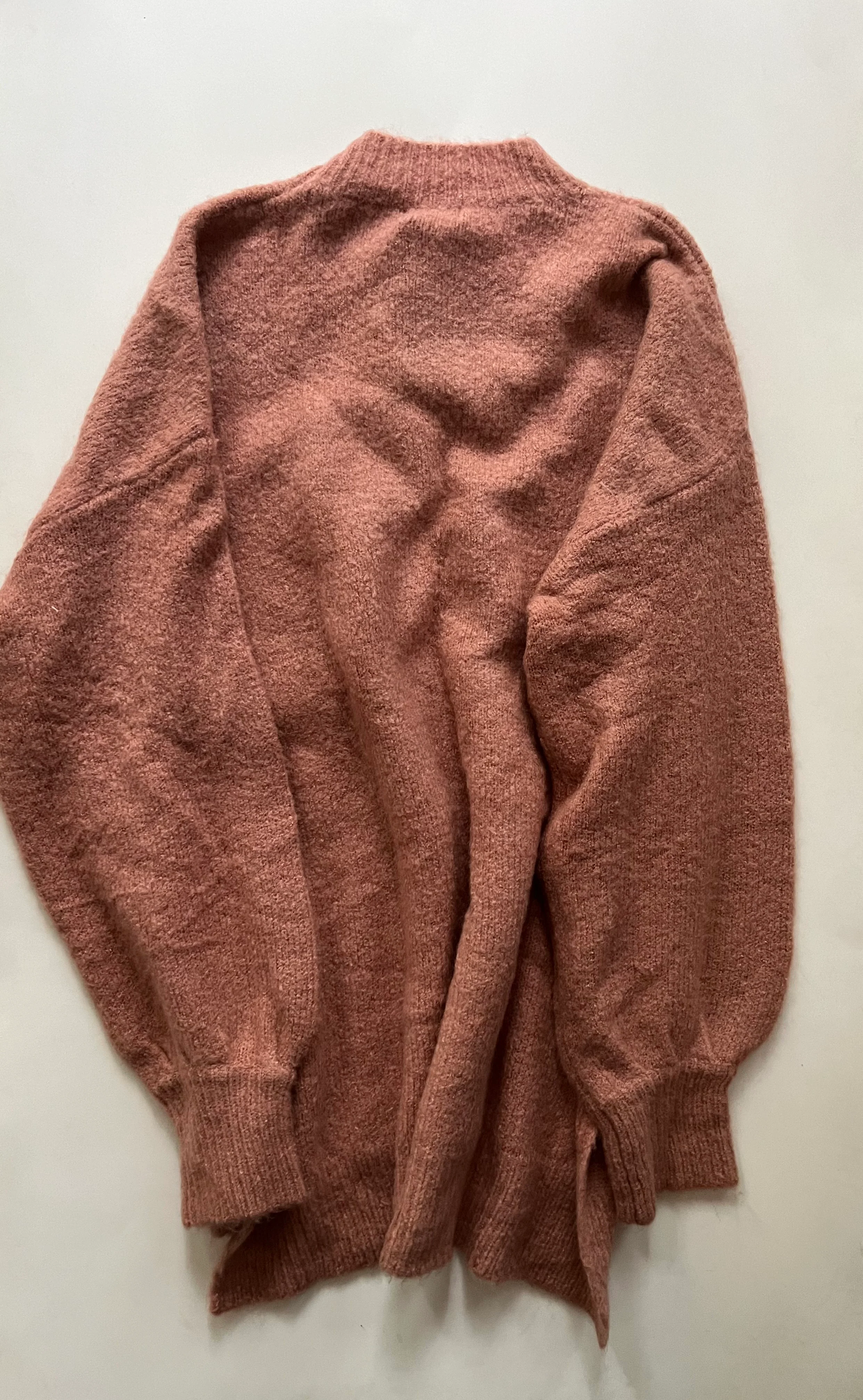 Sweater By Sweet Lovely In Salmon, Size: S - Image 2
