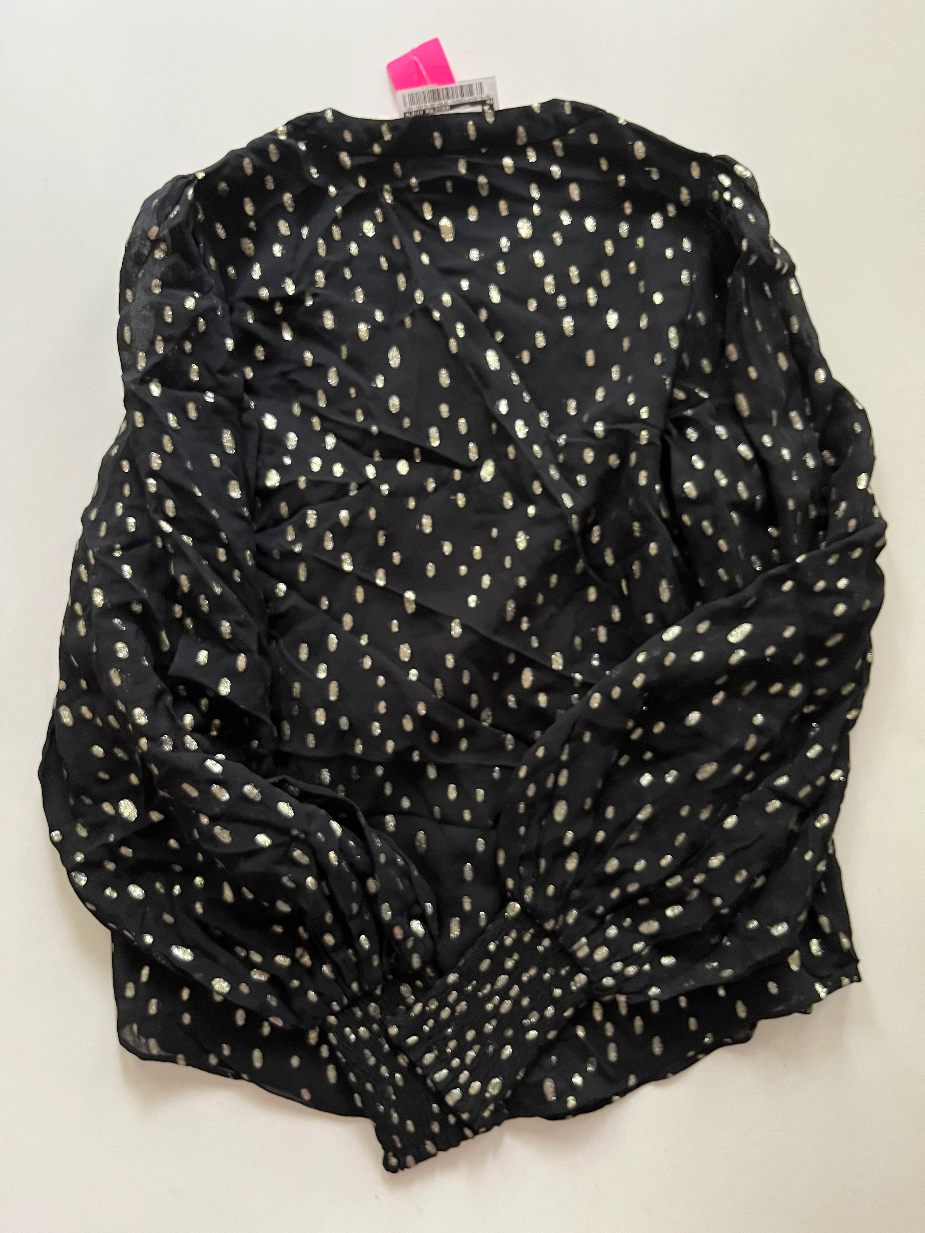 Blouse Long Sleeve By Lilly Pulitzer In Black, Size: Xs - Image 2