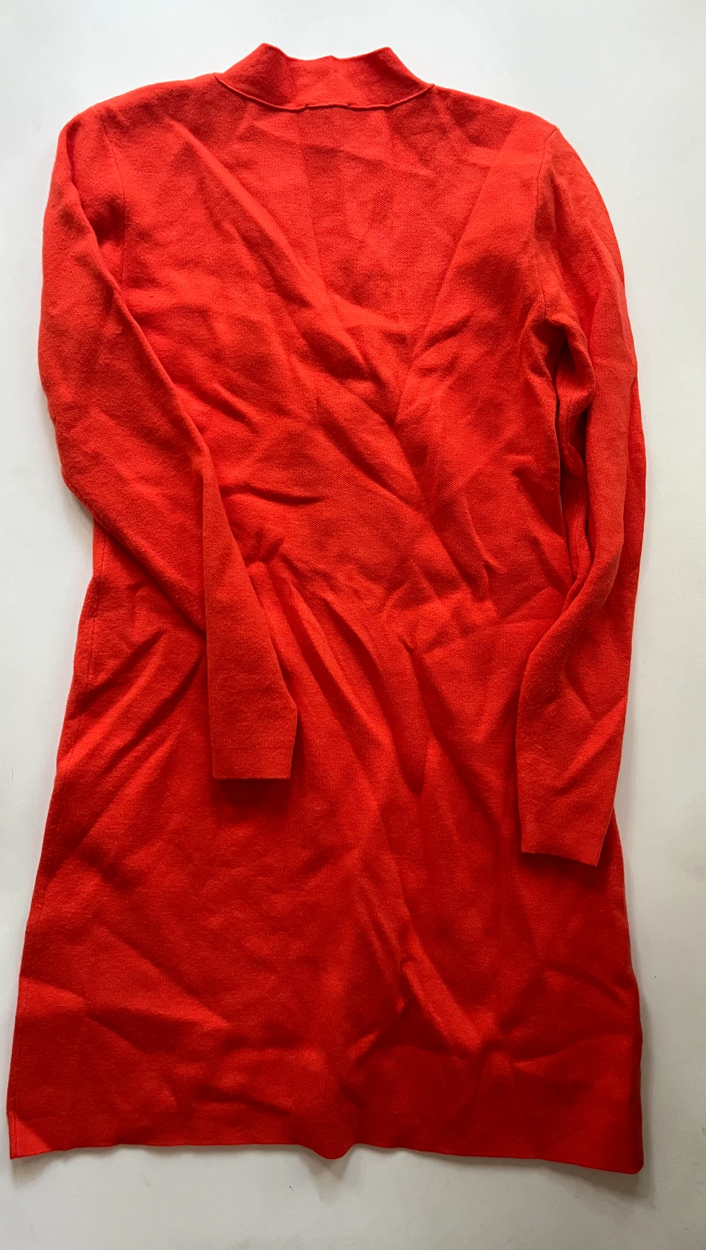 Sweater Cardigan By Ann Taylor In Orange, Size: S - Image 2