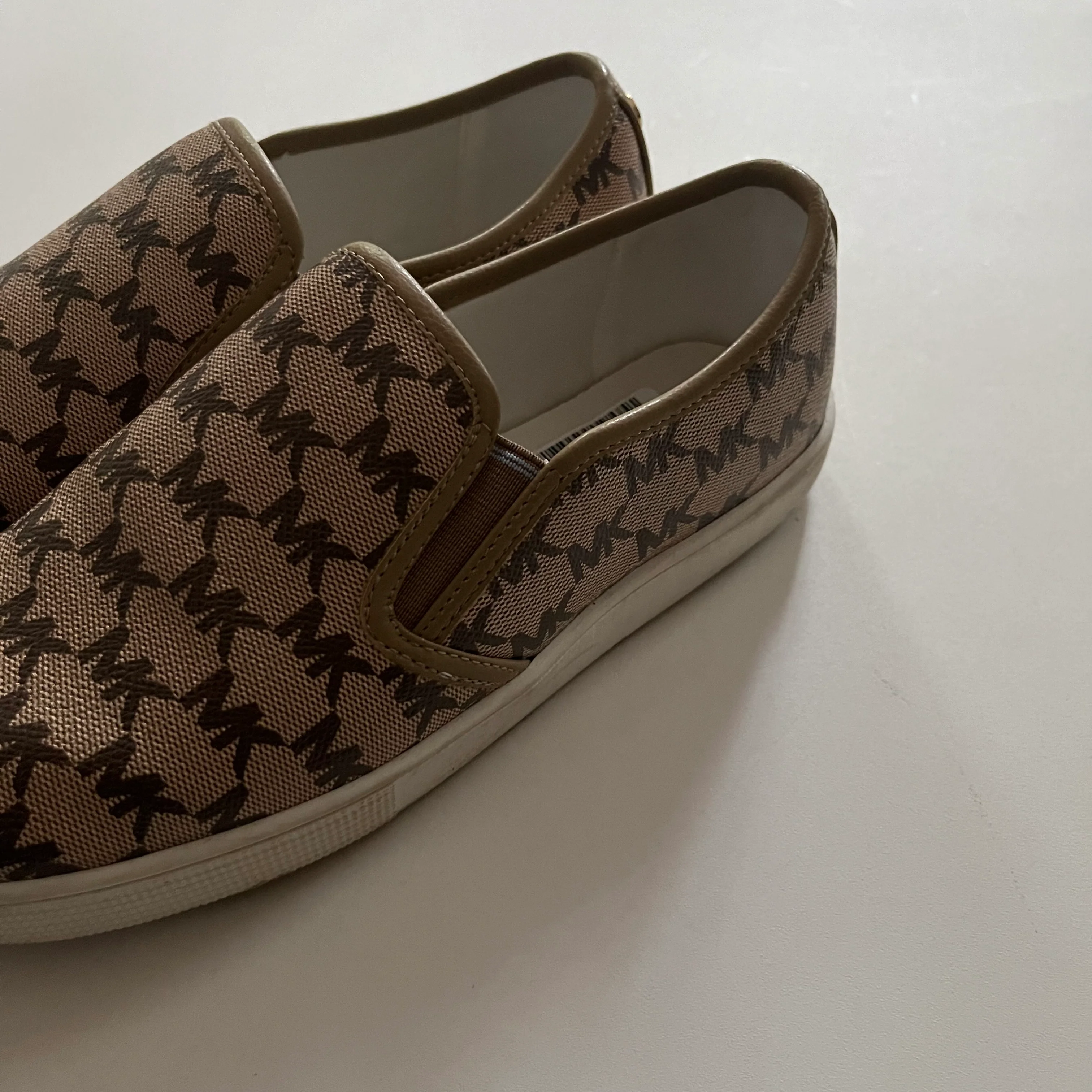 Shoes Flats Loafer Oxford By Michael Kors In Tan, Size: 5 - Image 3