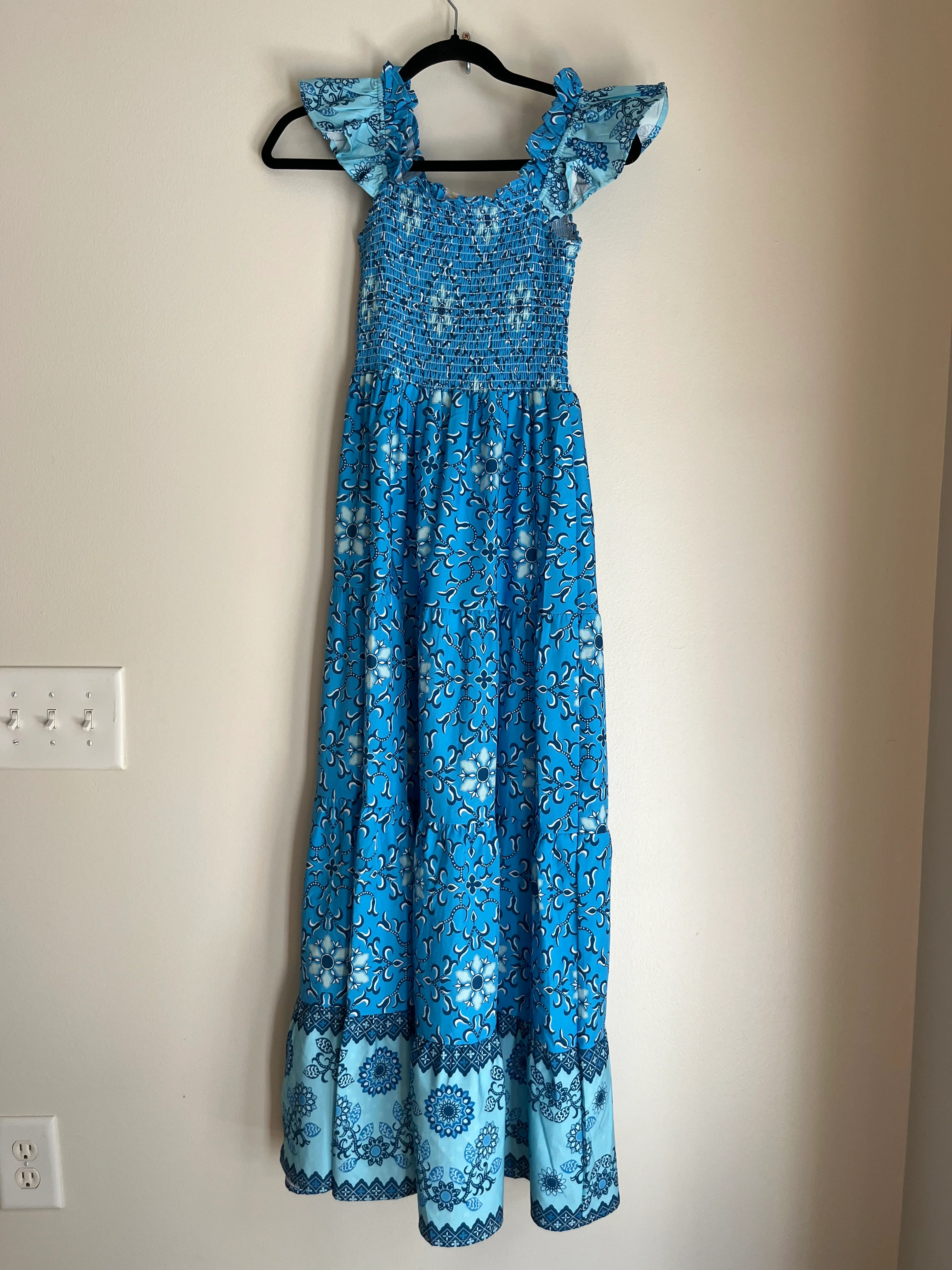 Dress Casual Maxi By Pink Ripple In Blue, Size: Xl - Image 2