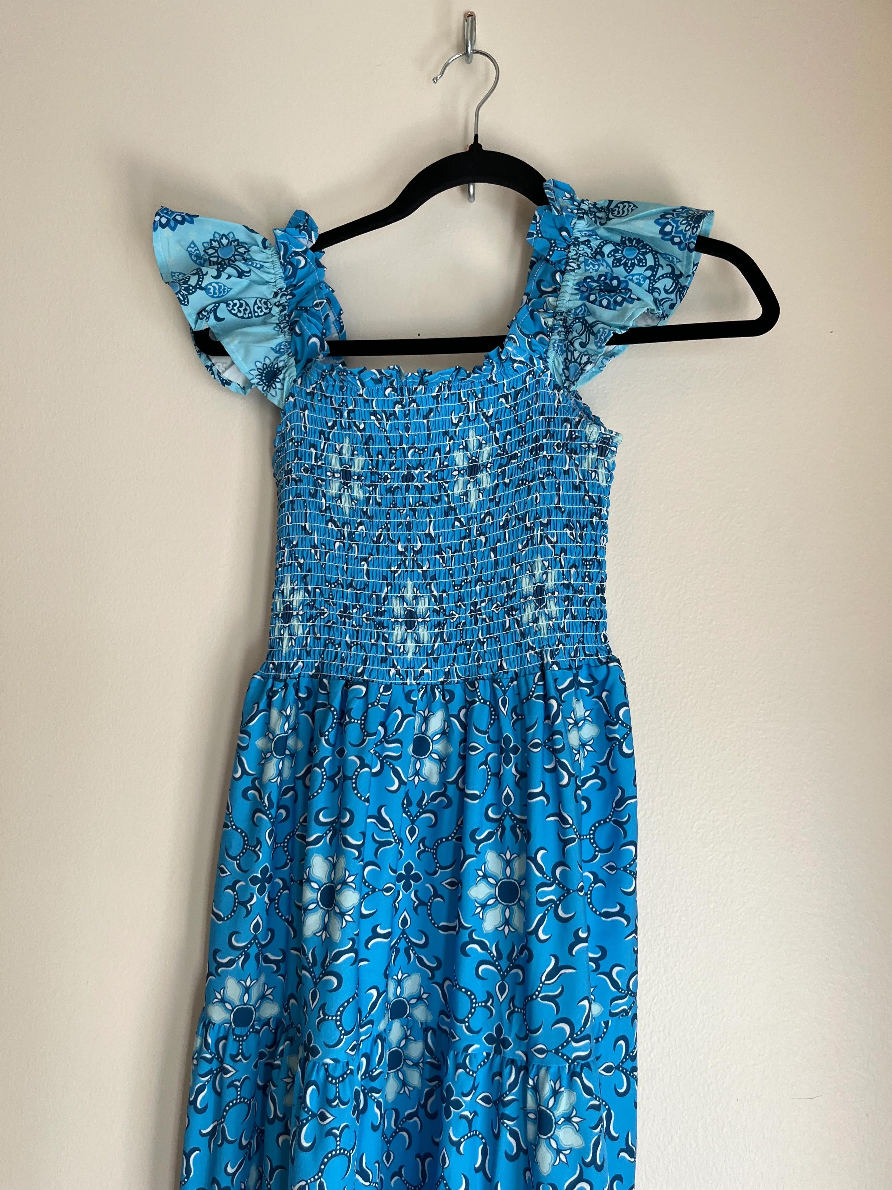 Dress Casual Maxi By Pink Ripple In Blue, Size: Xl - Image 3