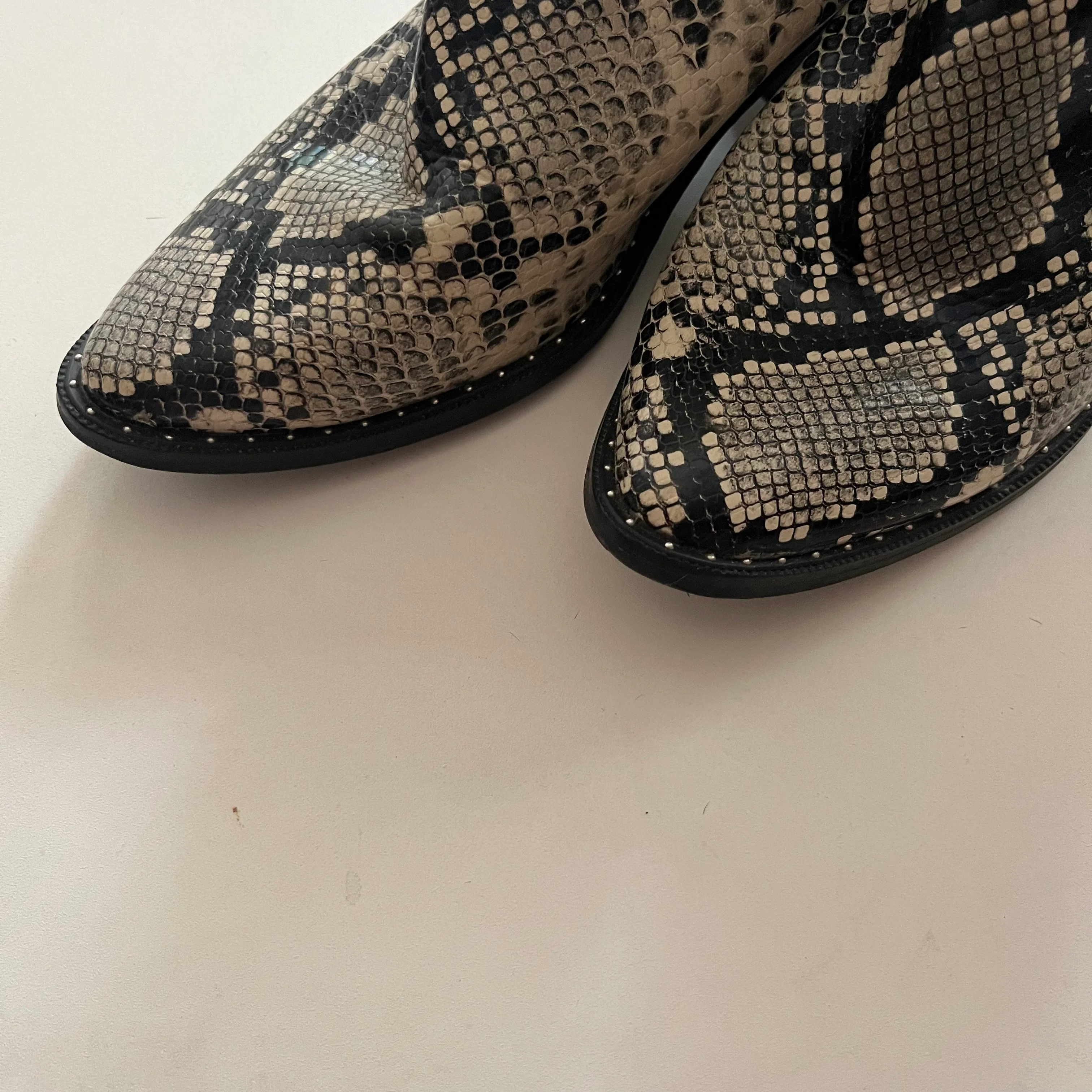 Boots Ankle Heels By Universal Thread In Animal Print, Size: 8 - Image 3