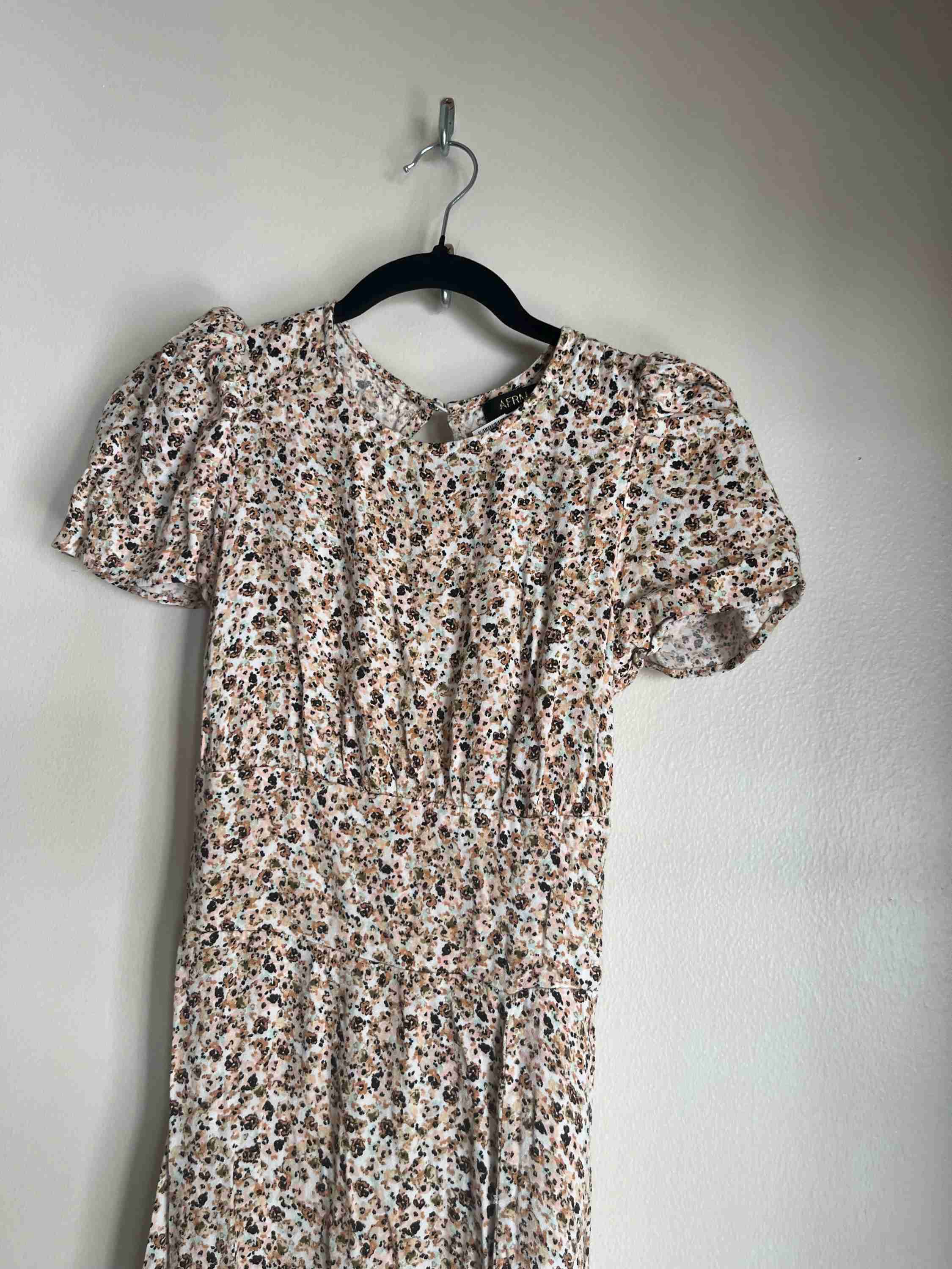 Dress Casual Maxi By Afrm In Floral, Size: Xs - Image 3