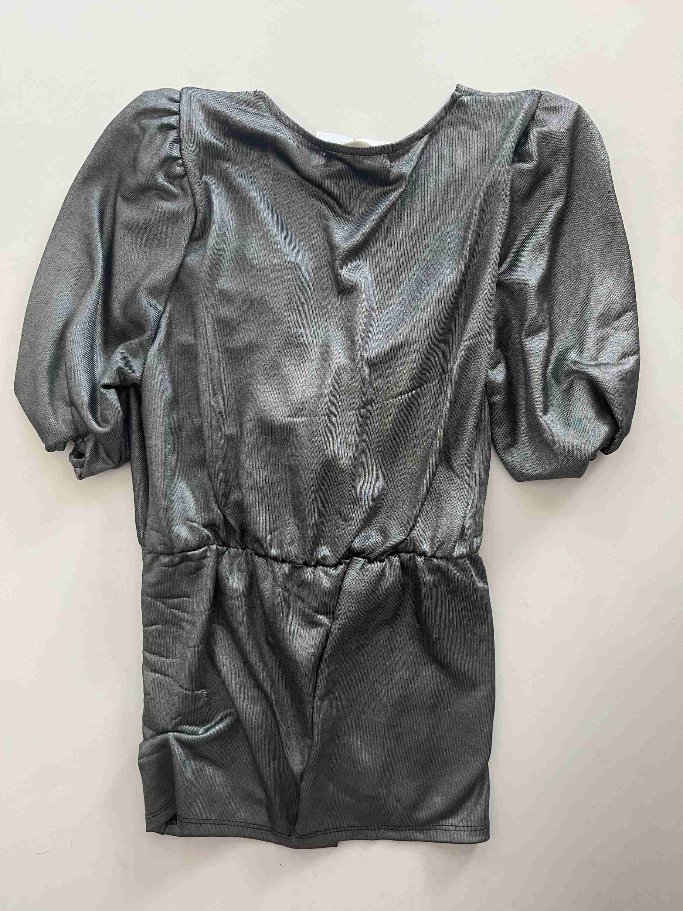 Top Short Sleeve By Pleione In Silver, Size: S - Image 2