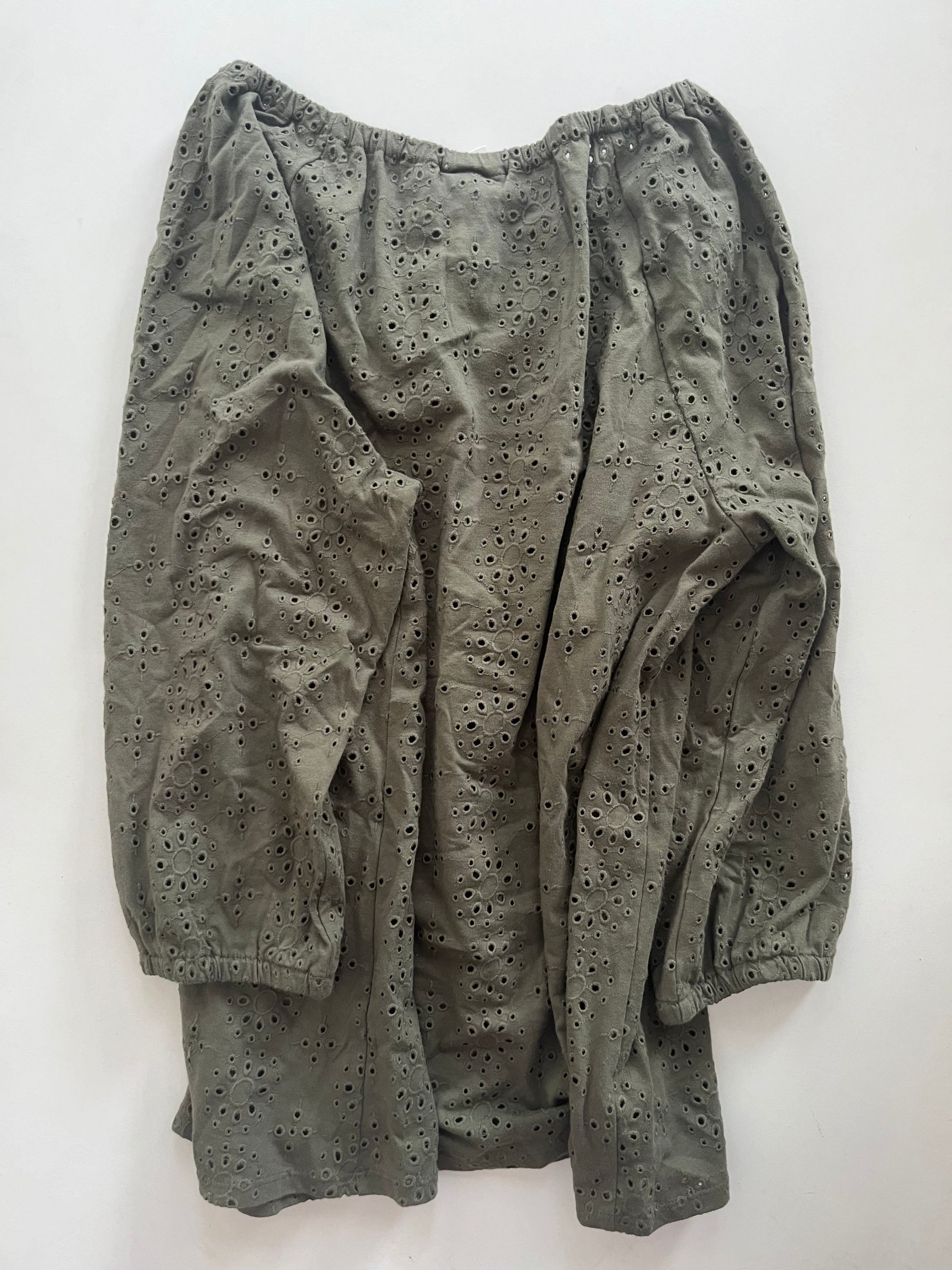 Top Long Sleeve By J Jill In Olive, Size: L - Image 2