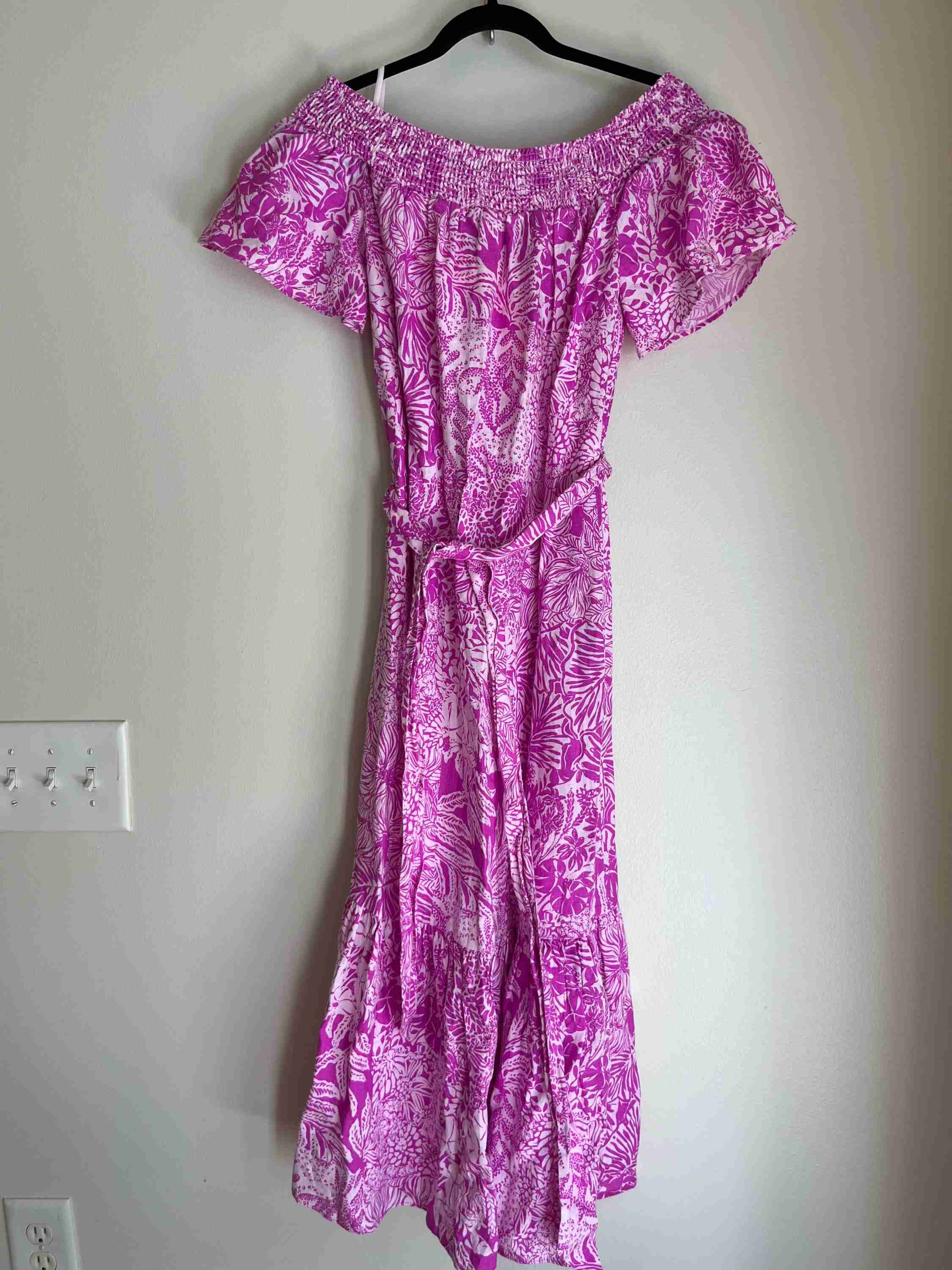 Dress Work By Lilly Pulitzer In Pink, Size: S - Image 1